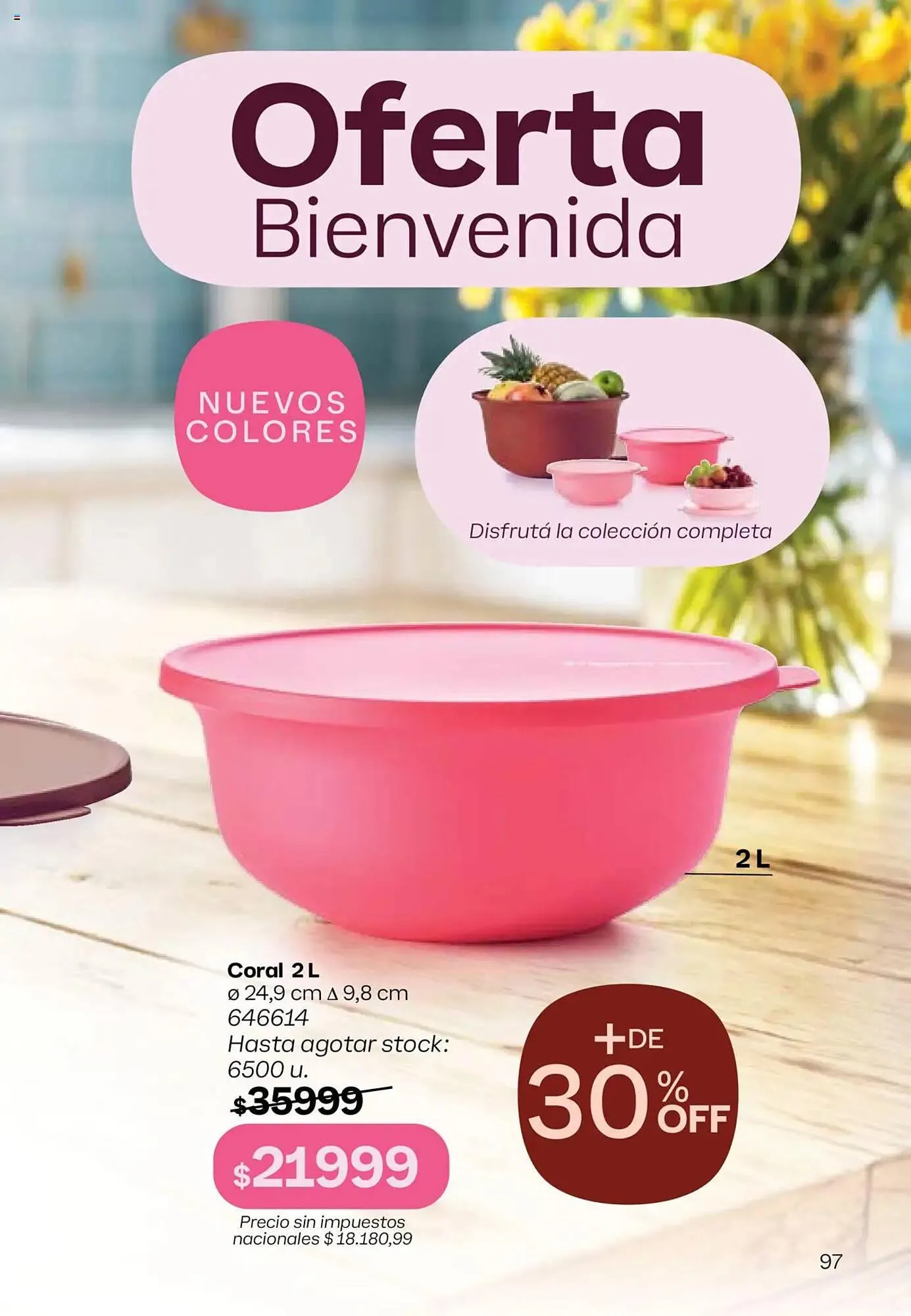 Ofertas de Catálogo Tupperware 29 de mayo al 12 de junio 2025 - Página 98 del catálogo