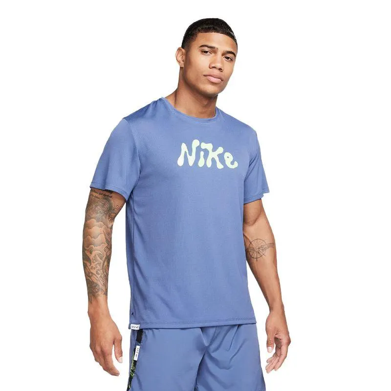 REMERA NIKE UV S72 MILER DE HOMBRE