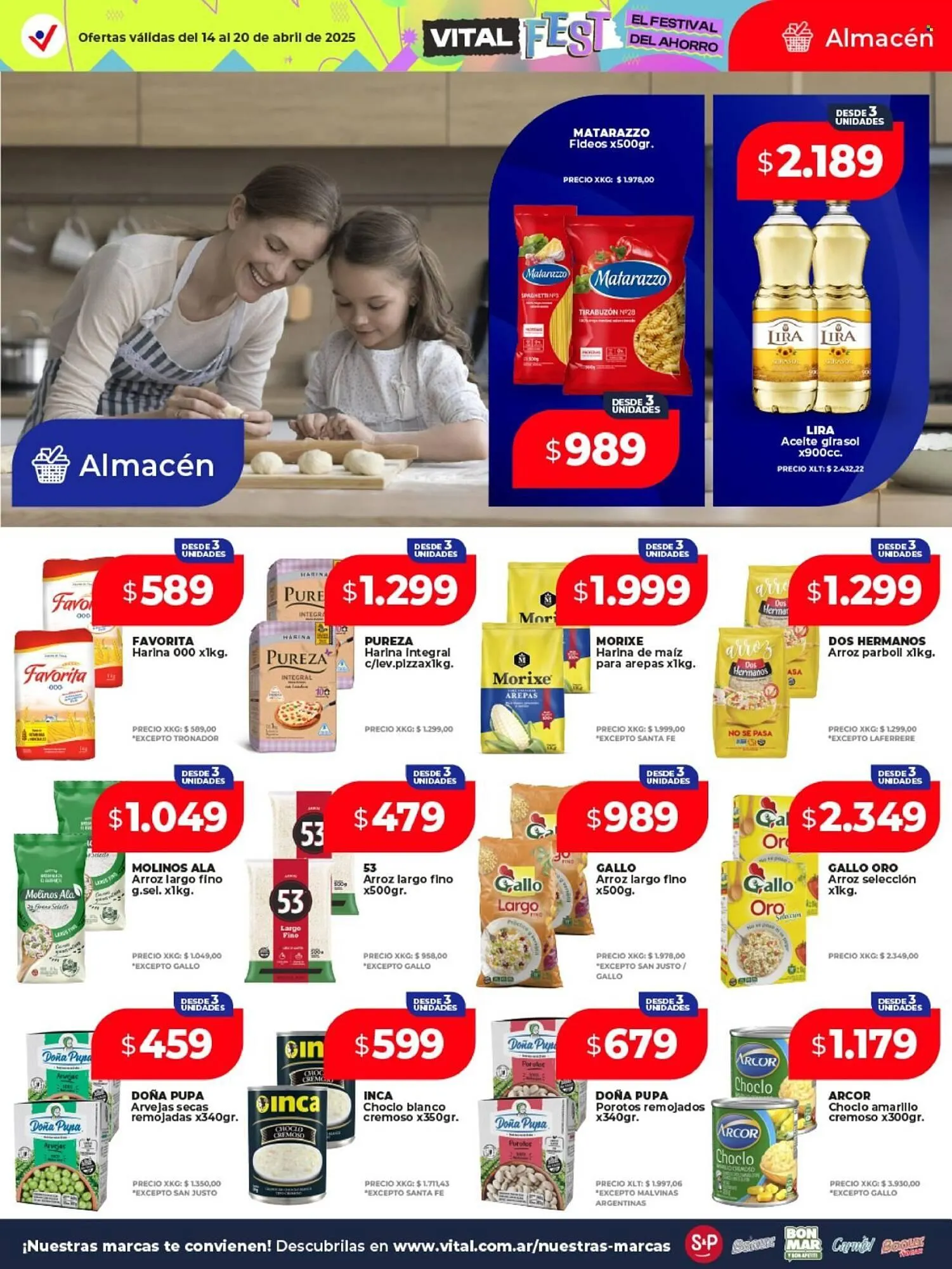 Ofertas de Catálogo Supermayorista Vital 14 de abril al 20 de abril 2025 - Página 15 del catálogo