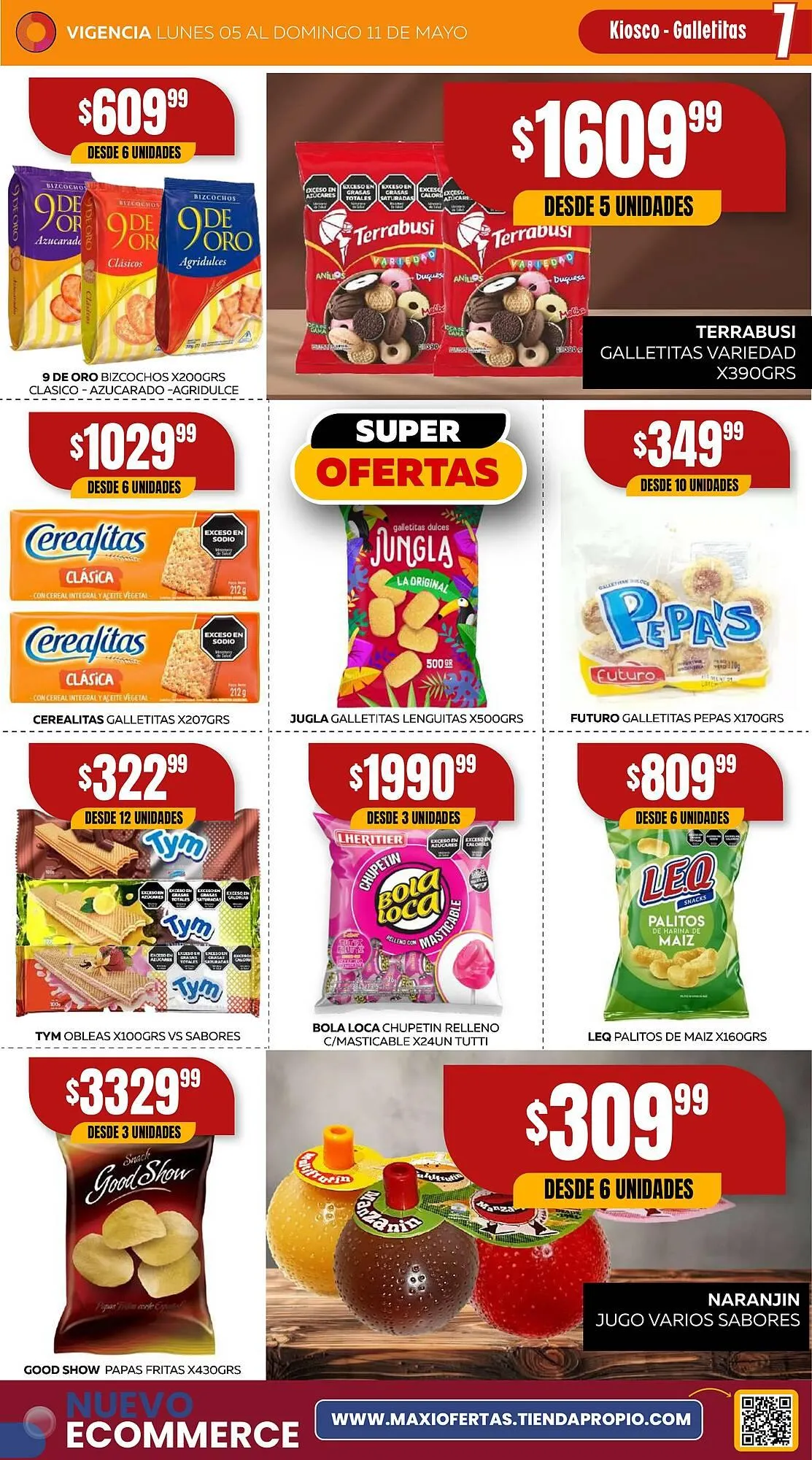 Ofertas de Catálogo Maxi Ofertas 5 de mayo al 11 de mayo 2025 - Página 7 del catálogo