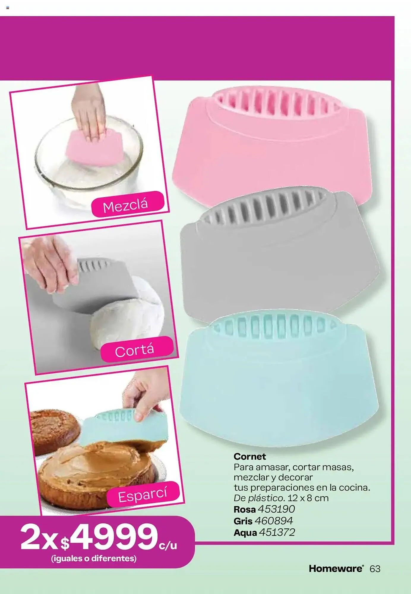 Ofertas de Catálogo Tupperware 29 de noviembre al 2 de diciembre 2024 - Página 63 del catálogo