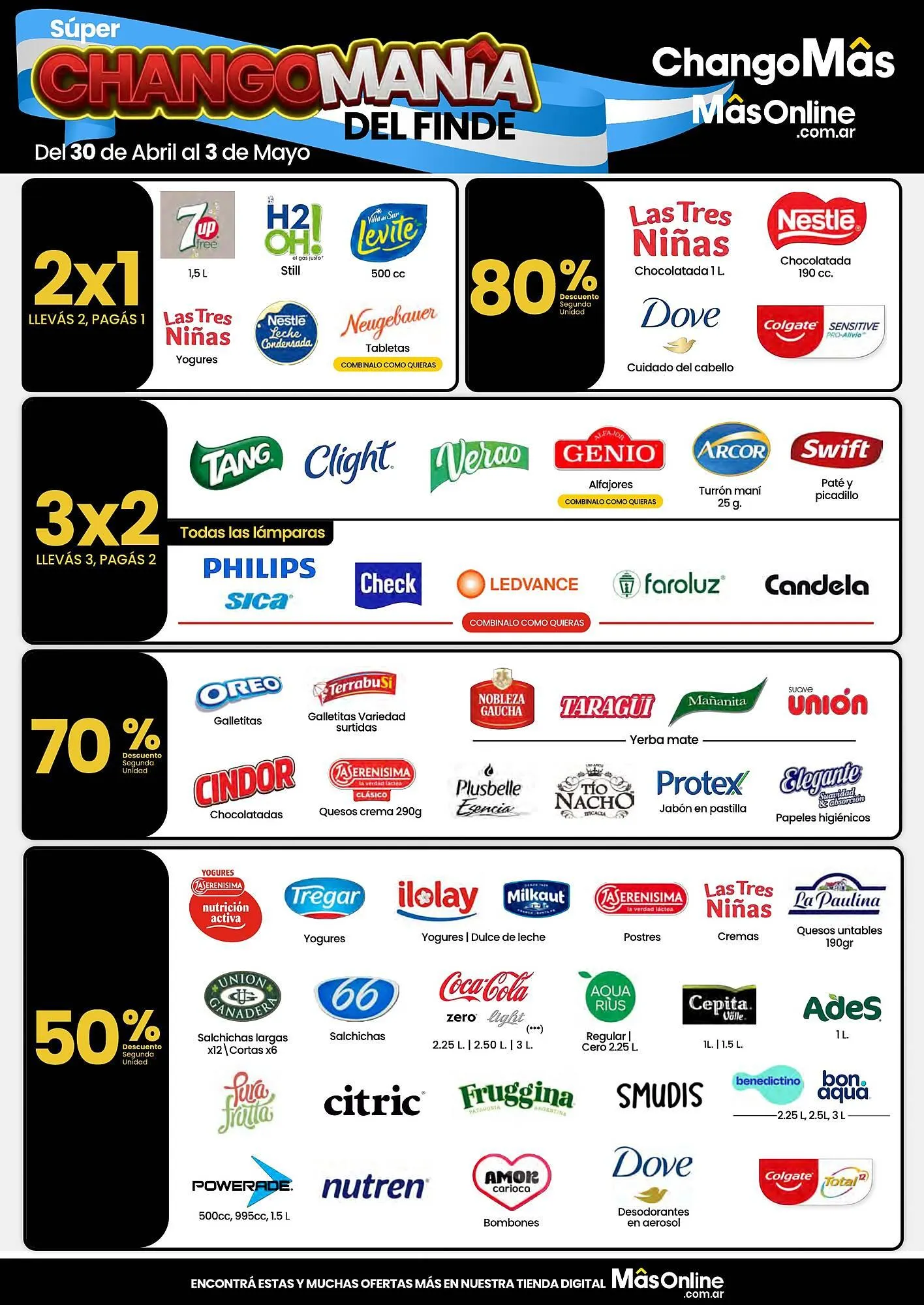 Ofertas de Catálogo Changomas 1 de mayo al 3 de mayo 2026 - Página 2 del catálogo