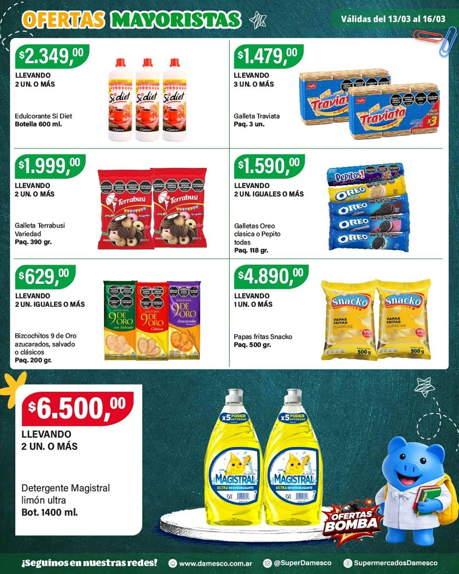 Ofertas de Catálogo Supermercados Damesco 13 de marzo al 16 de marzo 2026 - Página 6 del catálogo