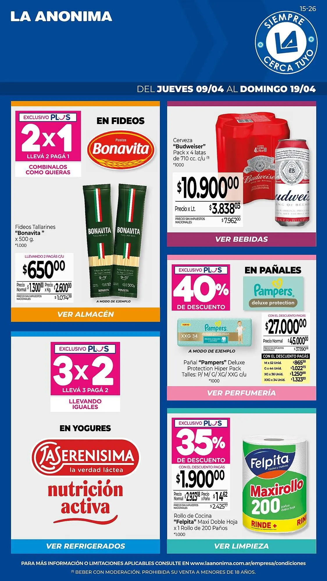 Catálogo La Anonima - 1