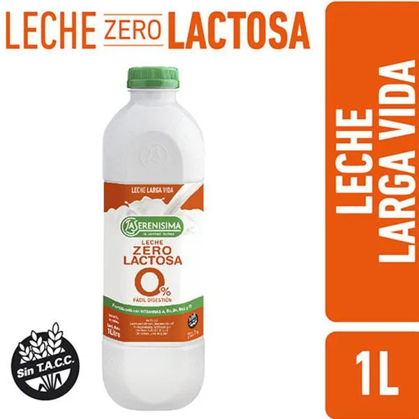 SERENISIMA LECHE UAT ZERO LACT PET X1L