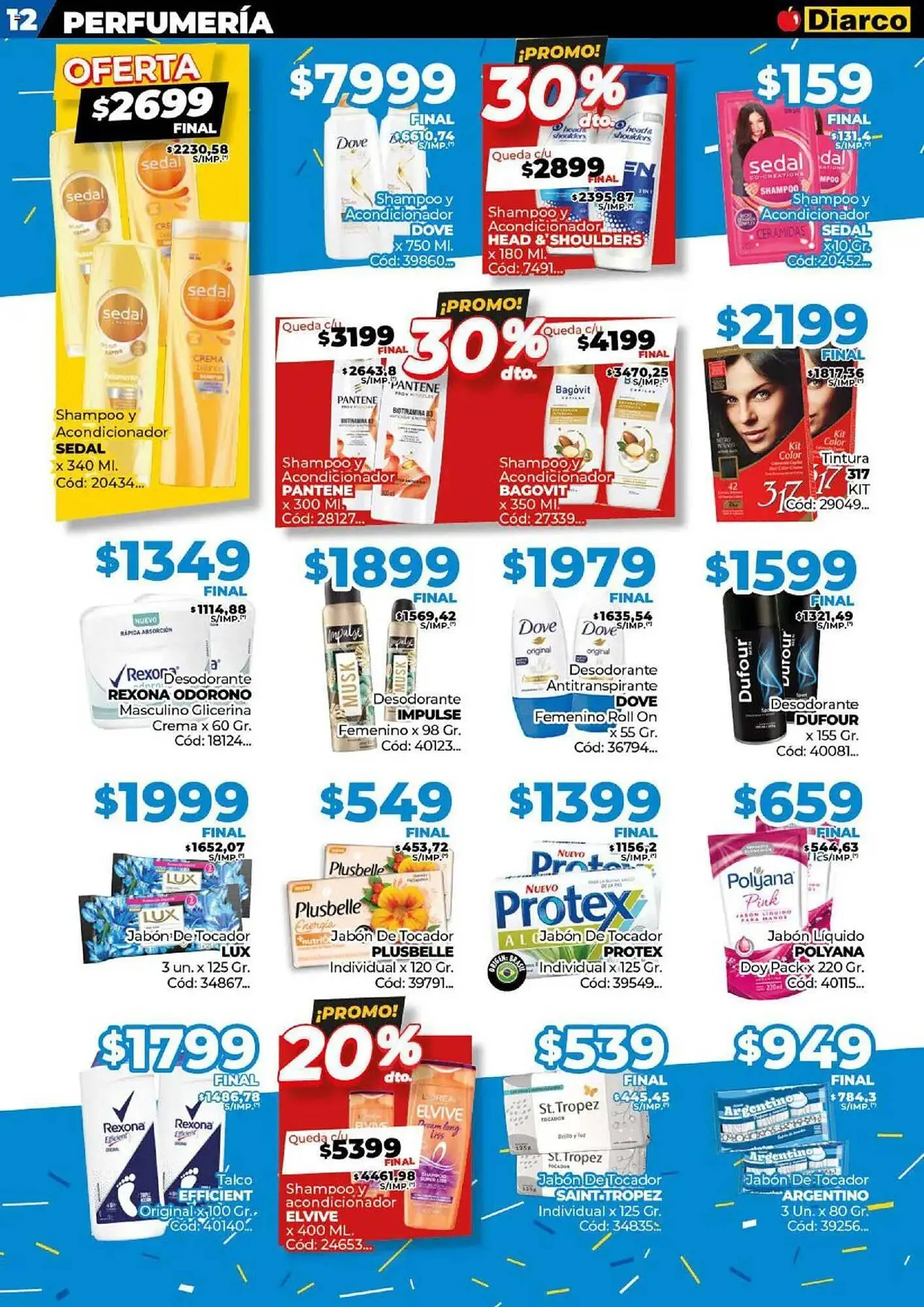 Ofertas de Catálogo Diarco 30 de junio al 6 de julio 2025 - Página 12 del catálogo