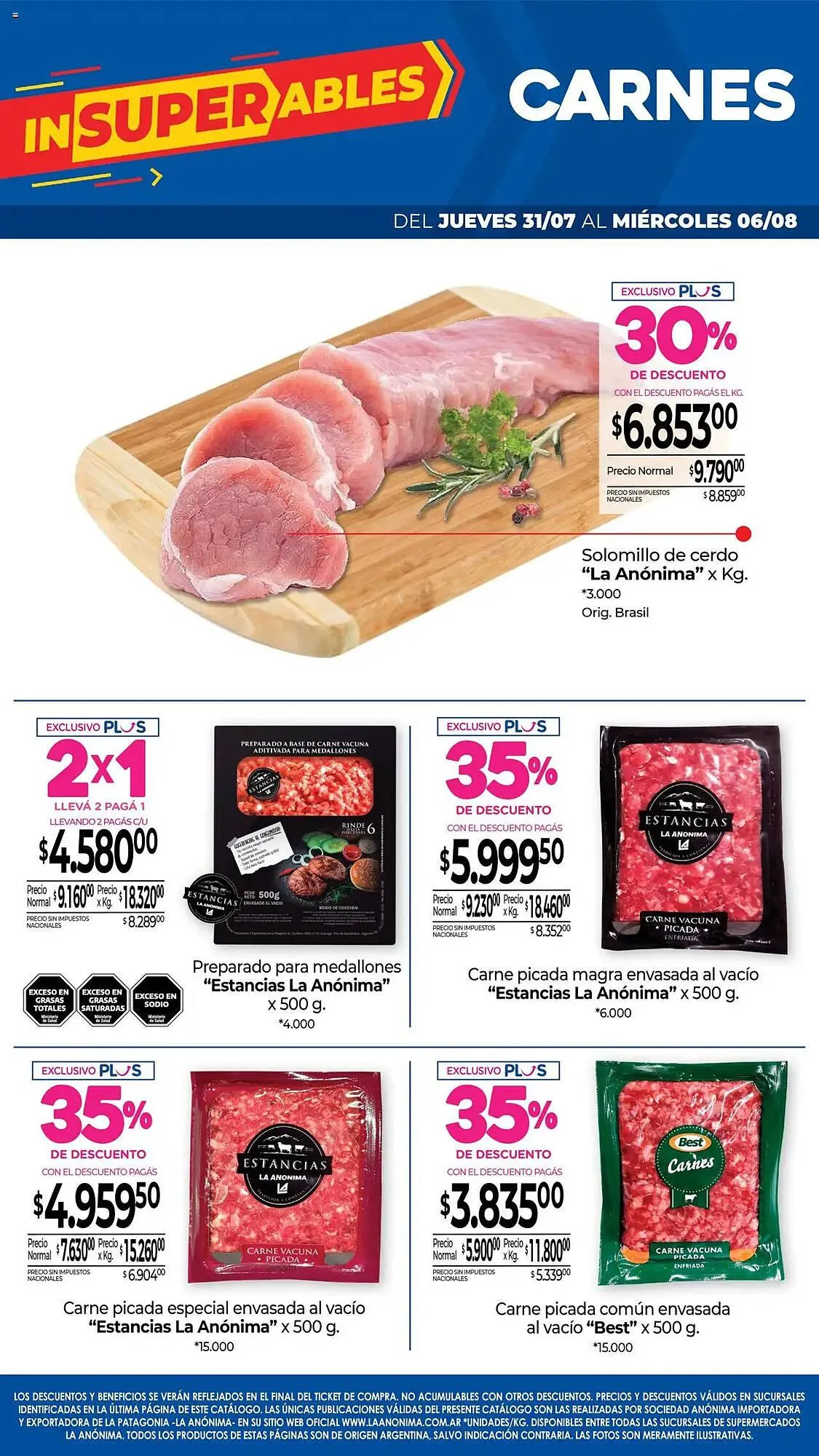 Ofertas de Catálogo La Anonima 31 de julio al 7 de agosto 2025 - Página 2 del catálogo