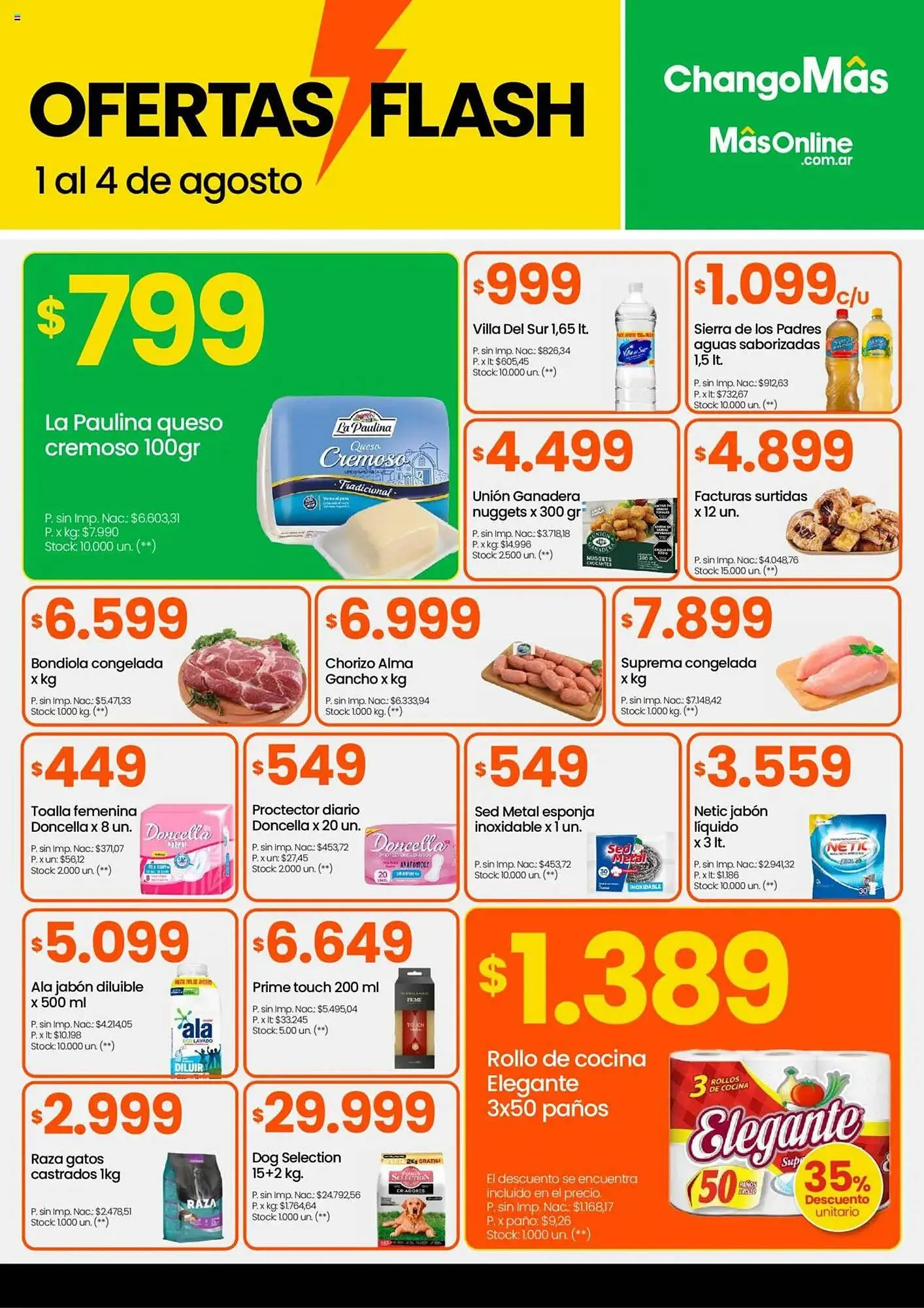 Ofertas de Catálogo Changomas 1 de agosto al 4 de agosto 2025 - Página 4 del catálogo