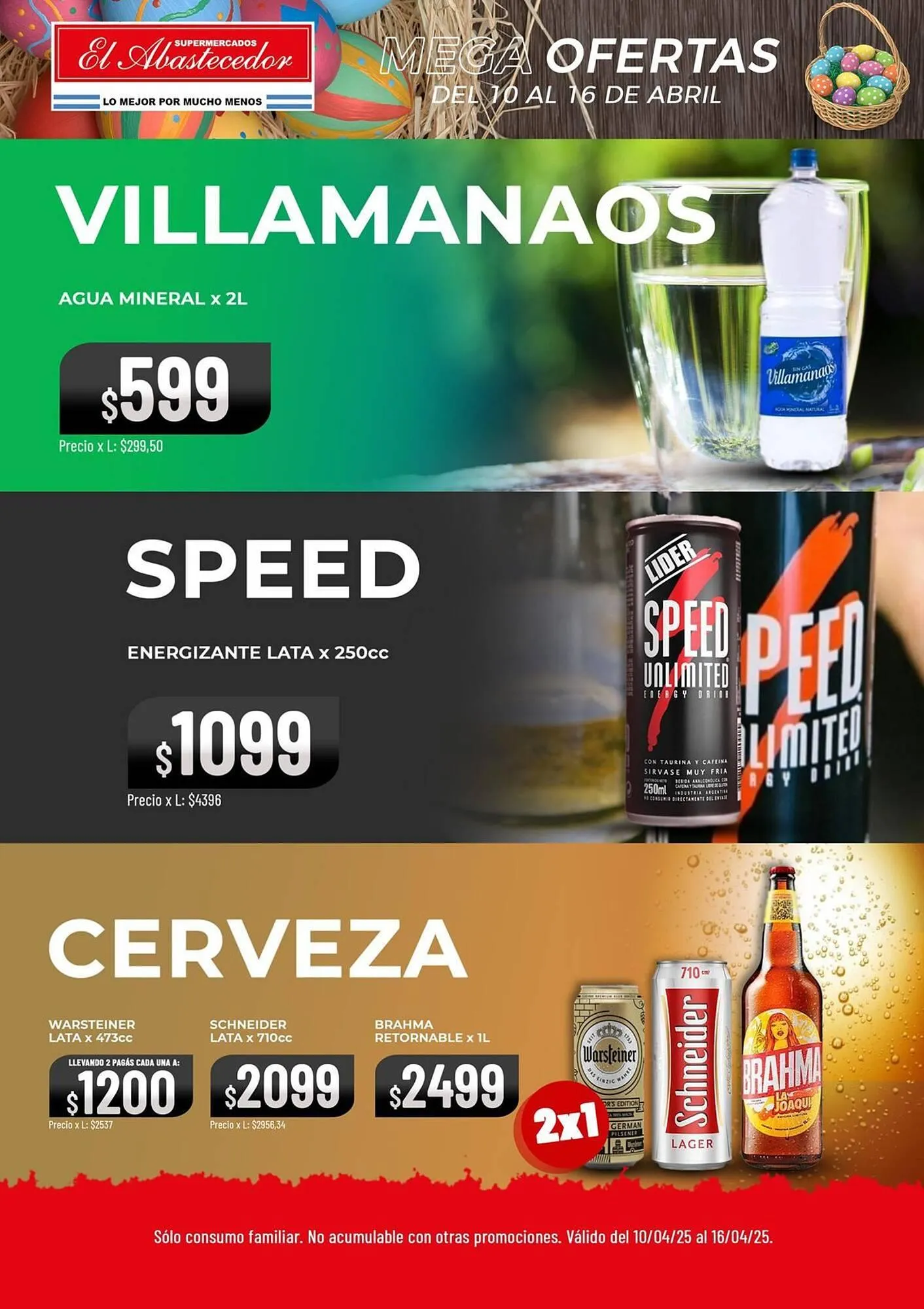 Ofertas de Catálogo El Abastecedor 10 de abril al 16 de abril 2025 - Página 12 del catálogo