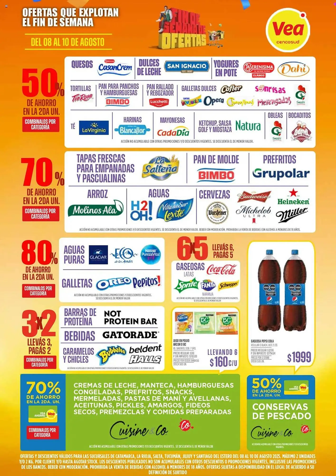 Ofertas de Catálogo Supermercados Vea 8 de agosto al 11 de agosto 2025 - Página 3 del catálogo