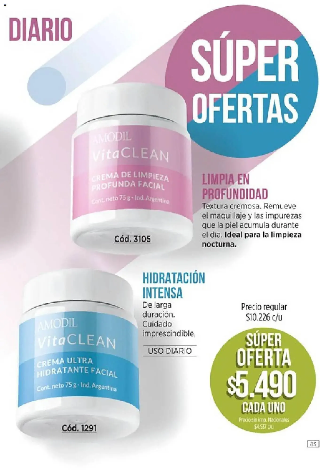 Ofertas de Catálogo Amodil 5 de mayo al 31 de mayo 2026 - Página 83 del catálogo