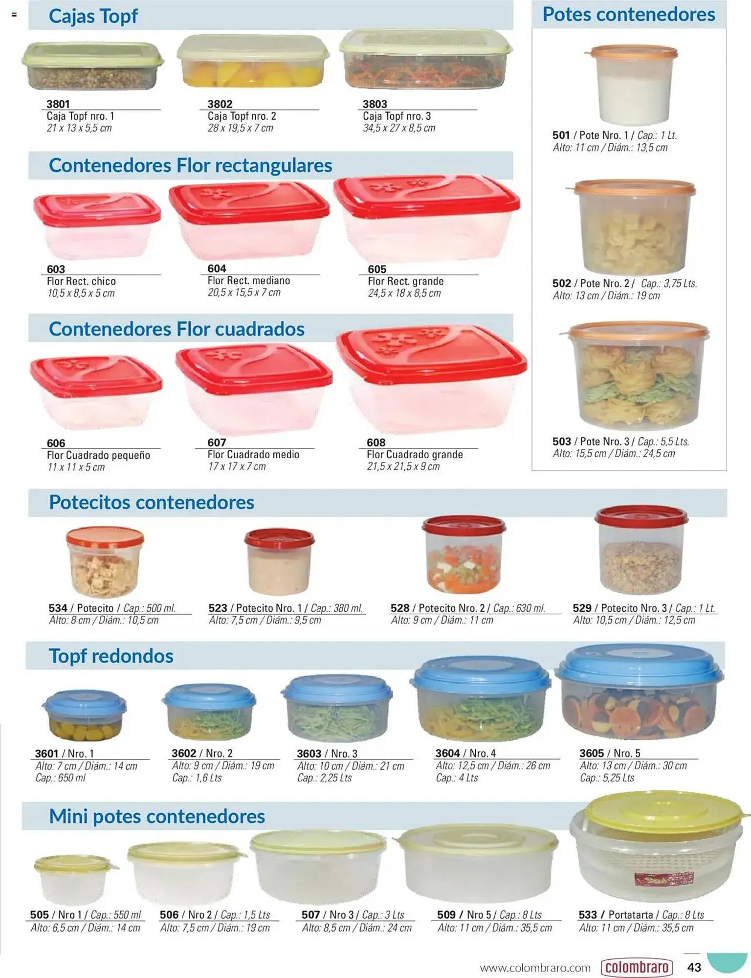 Ofertas de Catálogo Colombraro 16 de abril al 31 de diciembre 2025 - Página 43 del catálogo