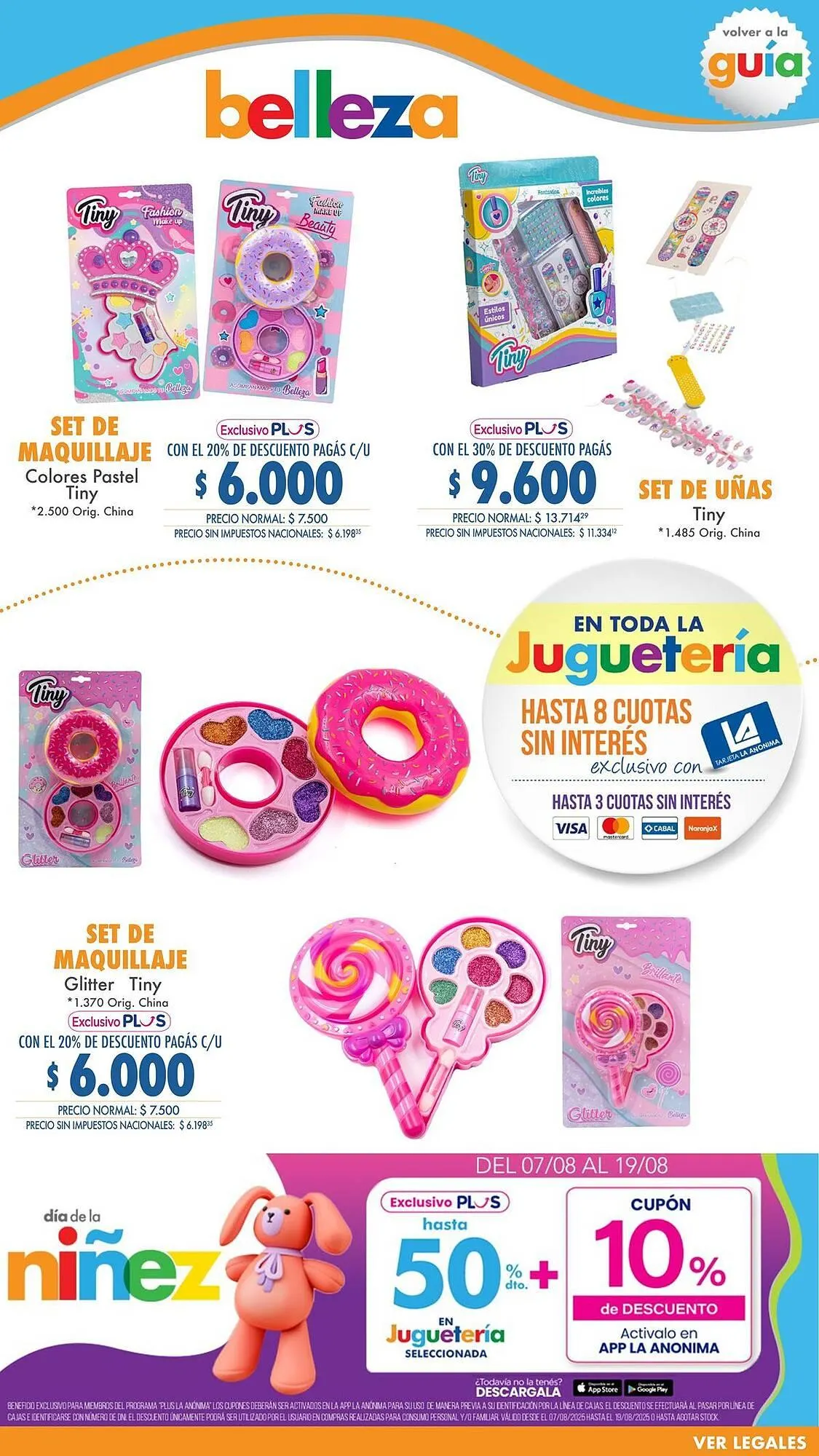 Ofertas de Catálogo La Anonima 8 de agosto al 17 de agosto 2025 - Página 11 del catálogo