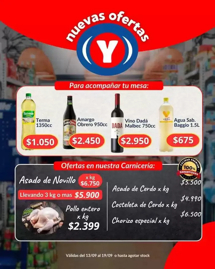 Ofertas de Ofertas principales para todos los clientes 27 de septiembre al 11 de octubre 2024 - Página 1 del catálogo