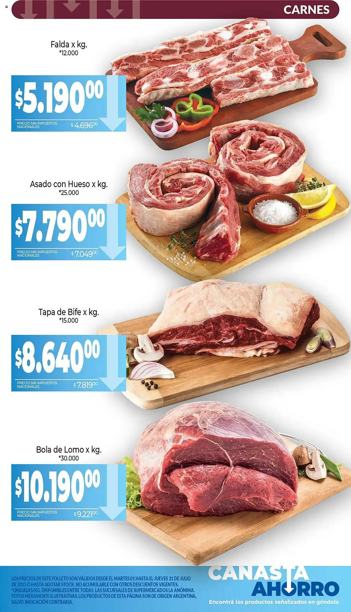 Ofertas de Catálogo La Anonima 1 de julio al 1 de agosto 2025 - Página 3 del catálogo