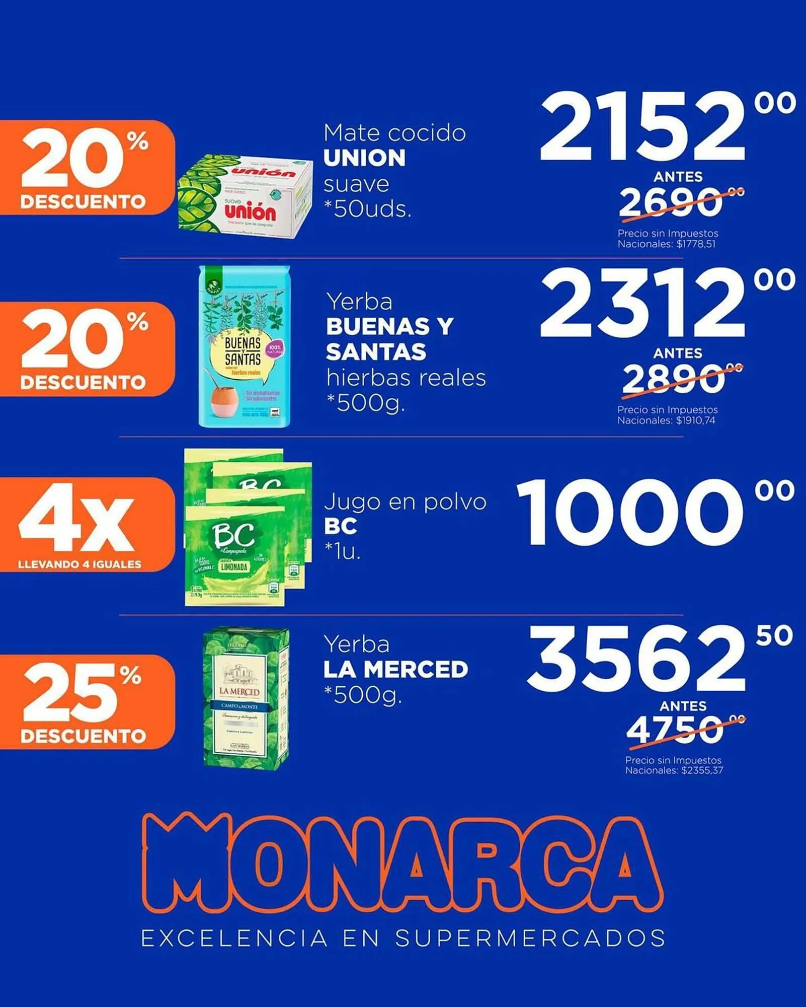Ofertas de Catálogo Supermercados Monarca 8 de septiembre al 2 de octubre 2025 - Página 5 del catálogo