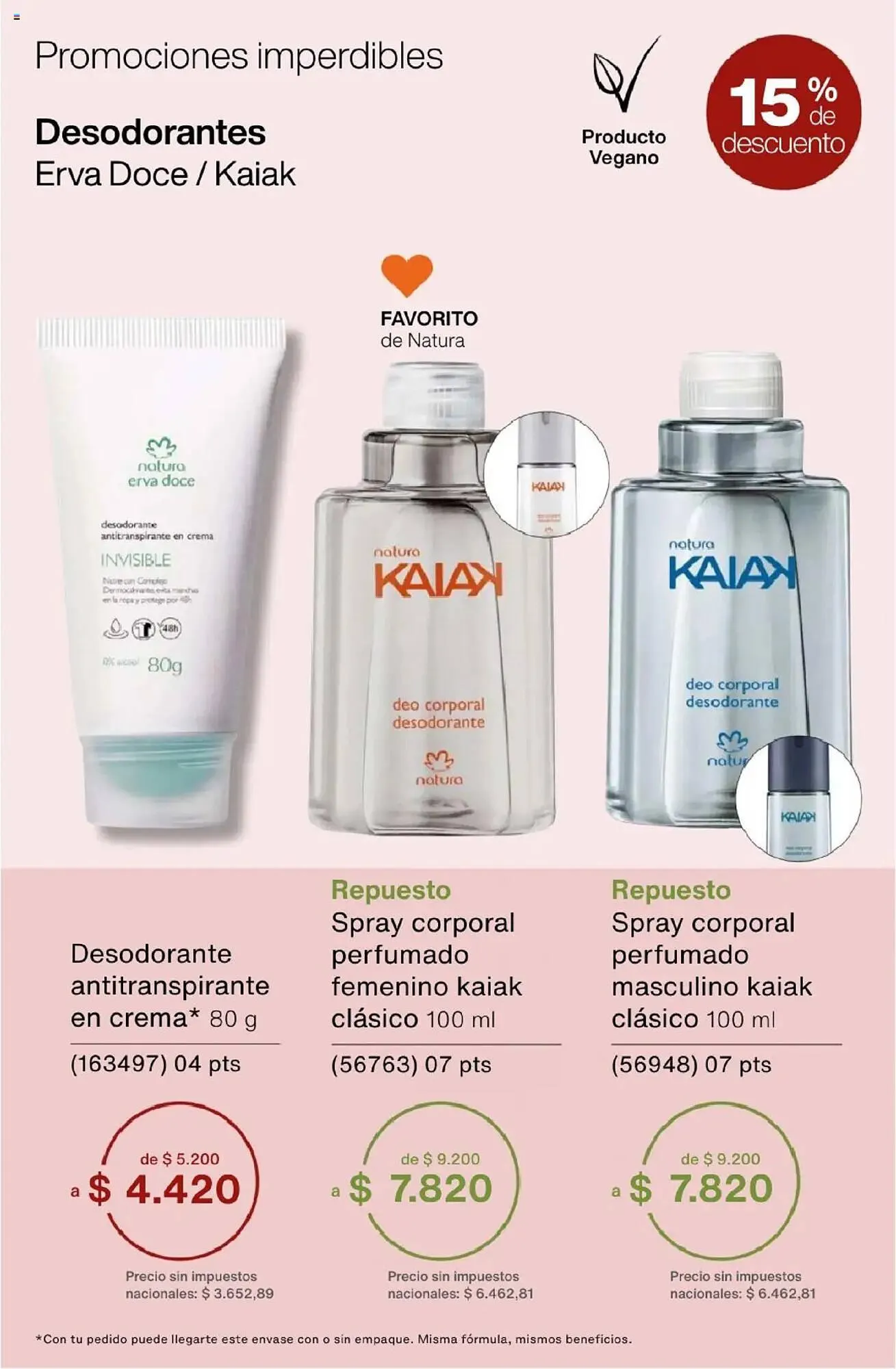 Ofertas de Catálogo Natura 1 de octubre al 31 de octubre 2025 - Página 41 del catálogo