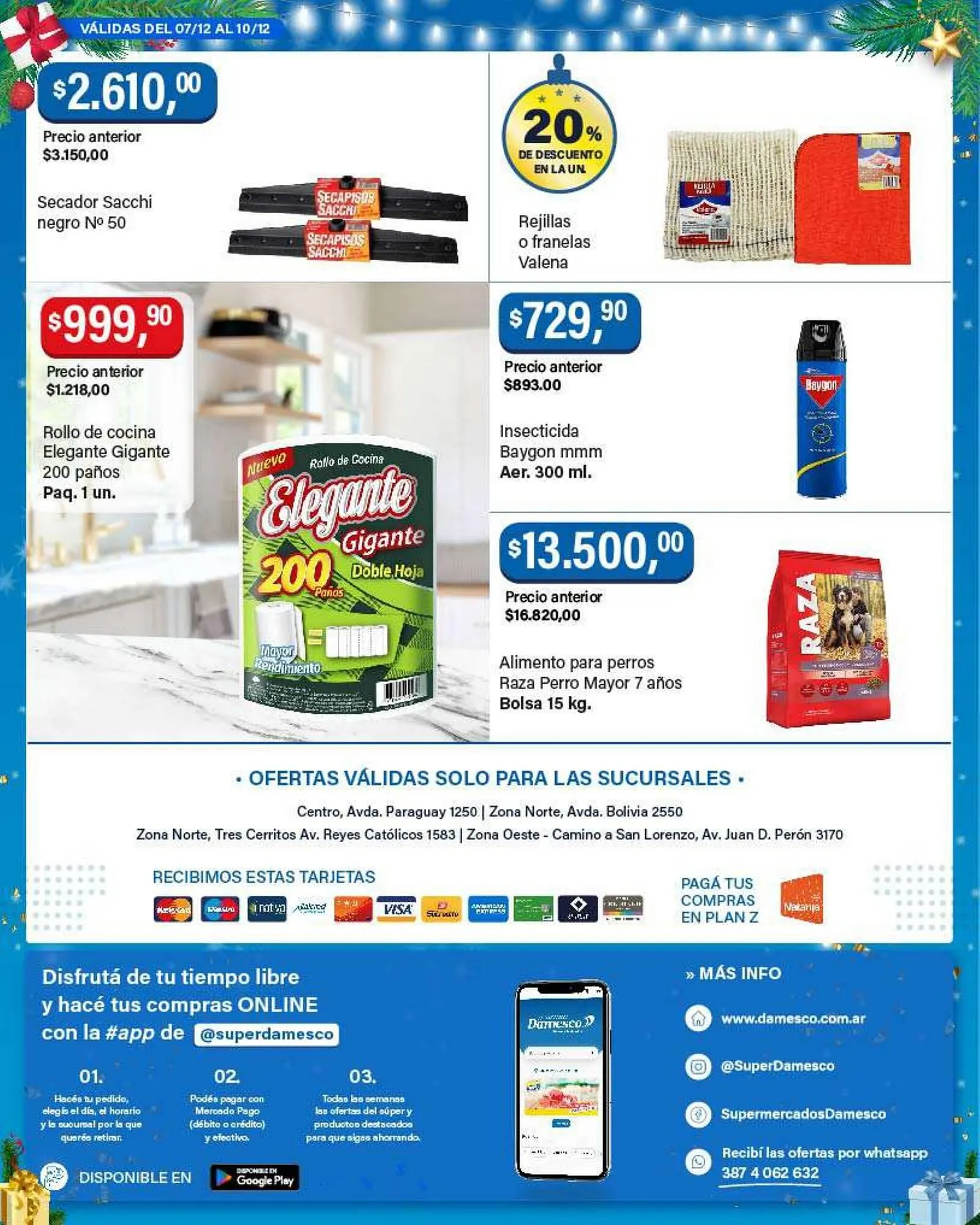 Ofertas de Catálogo Supermercados Damesco 7 de diciembre al 10 de diciembre 2023 - Página 11 del catálogo