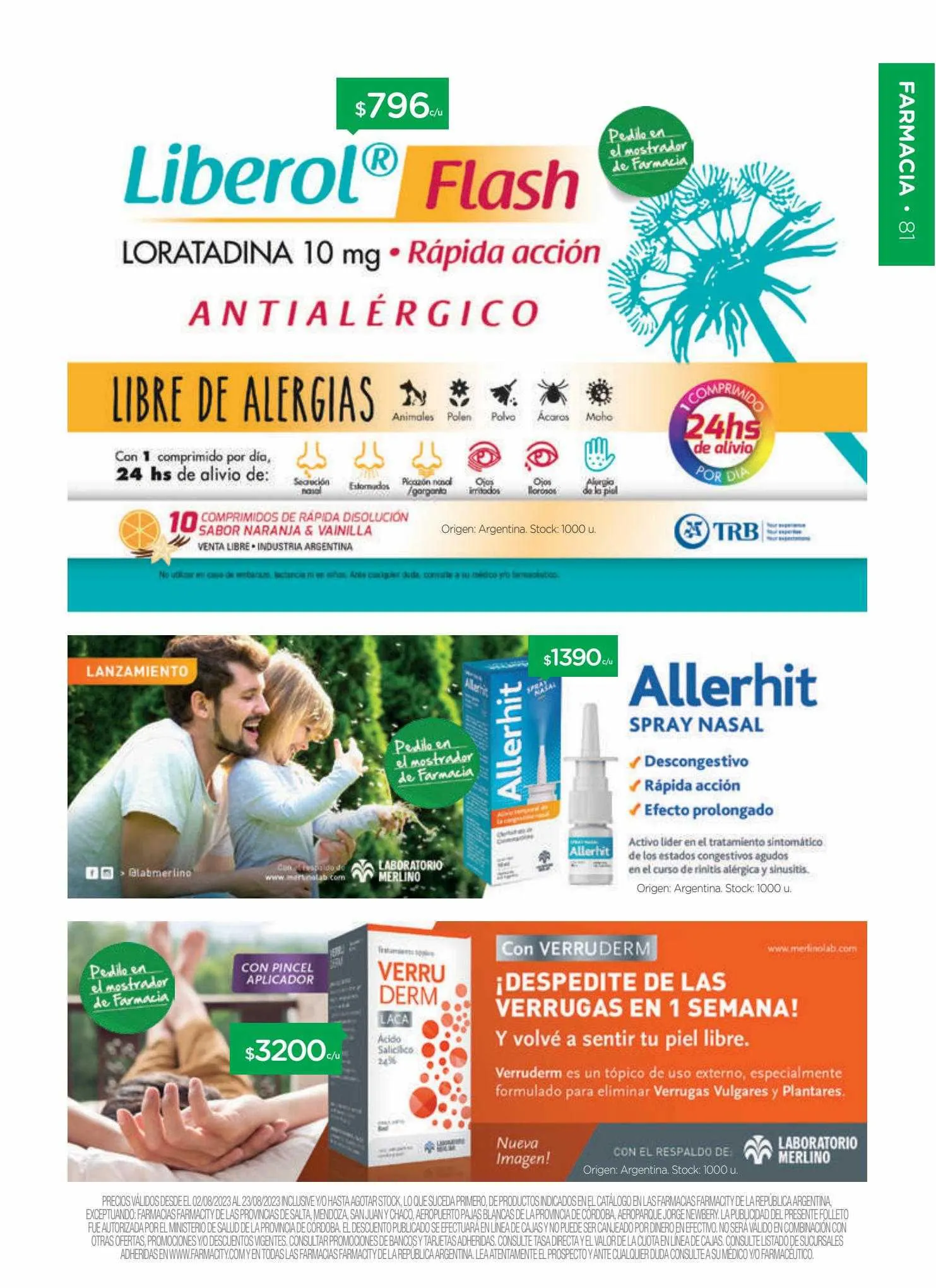 Ofertas de Catálogo Farmacity 1 de junio al 30 de septiembre 2023 - Página 81 del catálogo