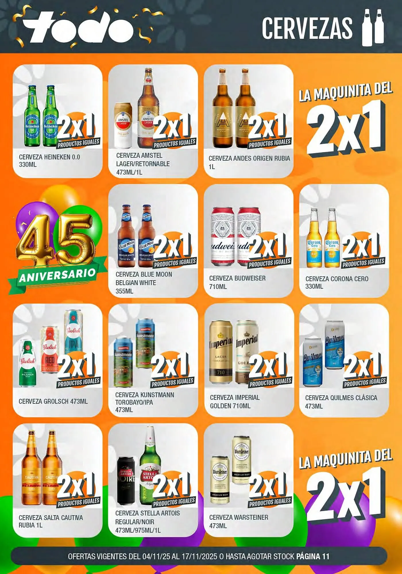 Ofertas de Catálogo Supermercados Todo 4 de noviembre al 17 de noviembre 2025 - Página 11 del catálogo