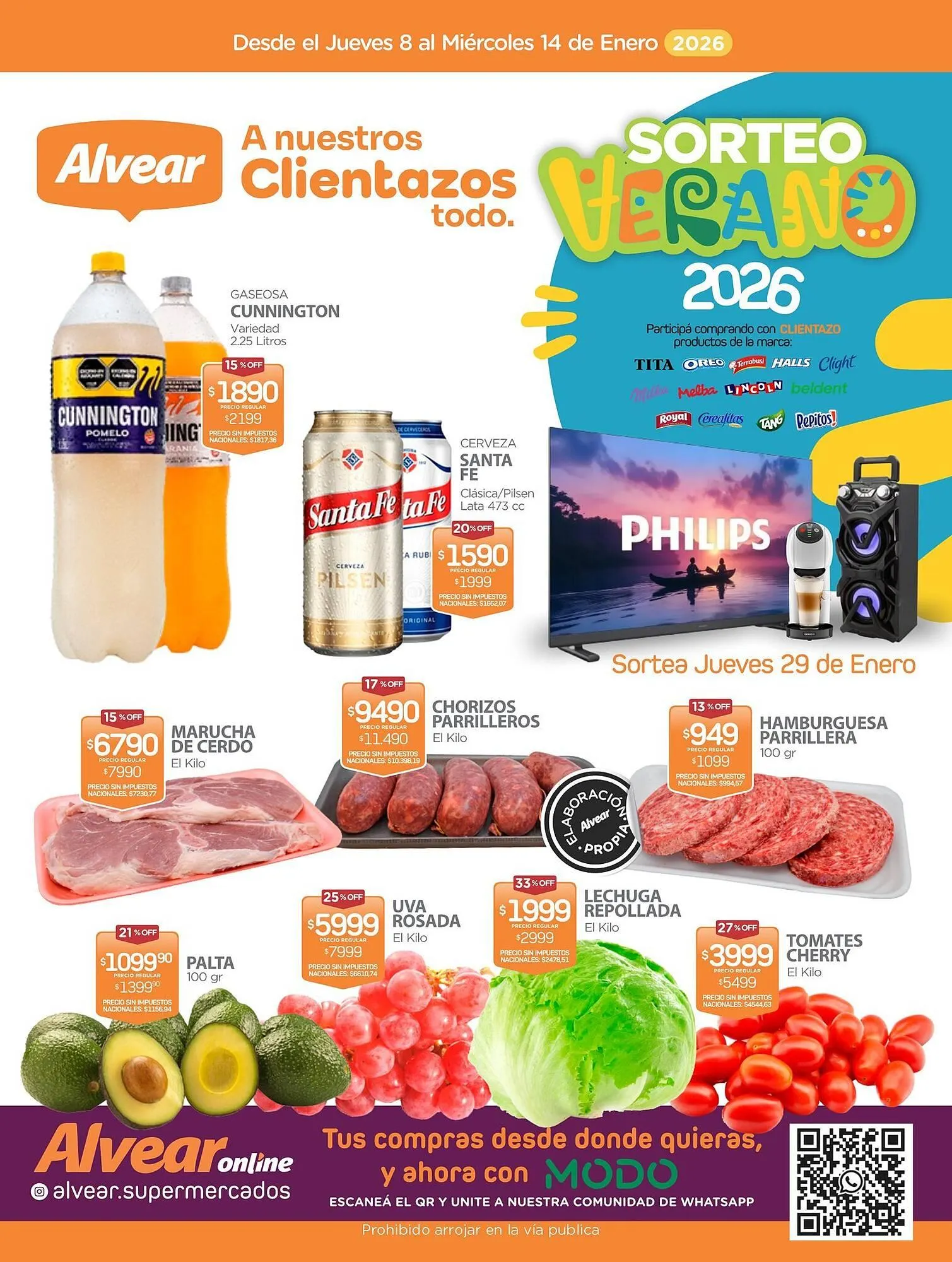 Ofertas de Catálogo Alvear 8 de enero al 14 de enero 2026 - Página 1 del catálogo