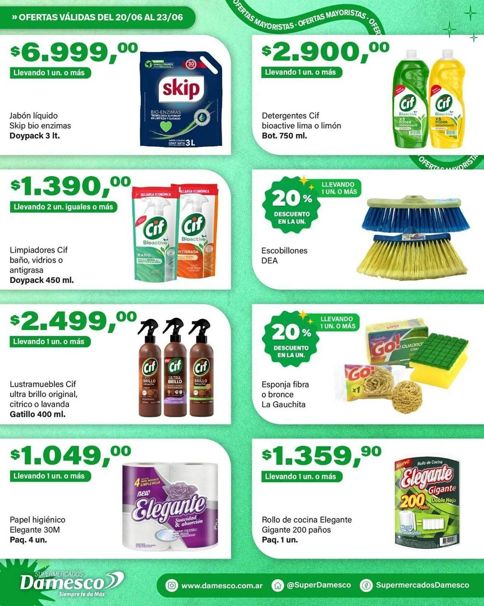 Ofertas de Catálogo Supermercados Damesco 20 de junio al 23 de junio 2026 - Página 7 del catálogo