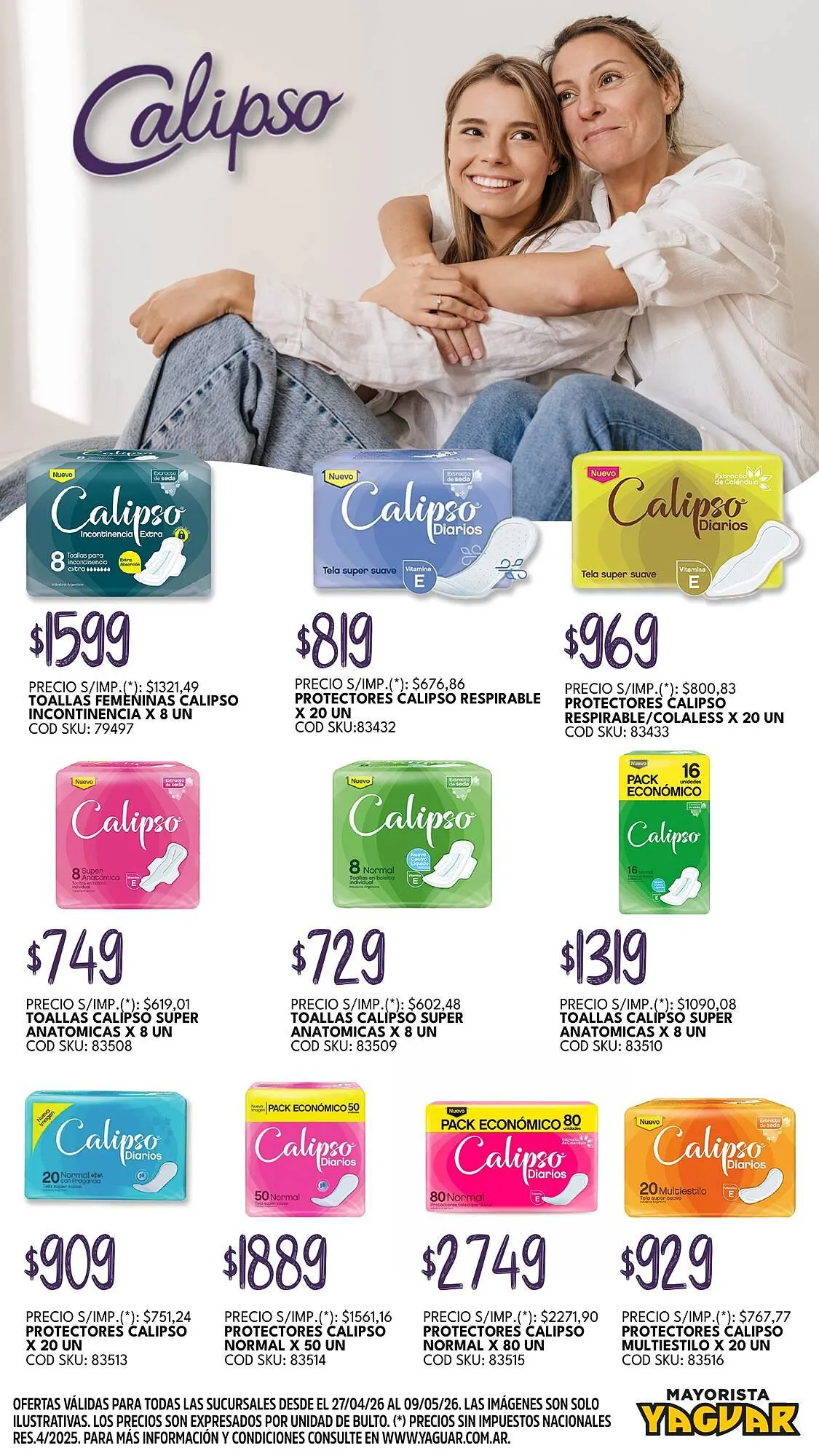 Ofertas de Catálogo Supermercados Yaguar 27 de abril al 9 de mayo 2026 - Página 2 del catálogo