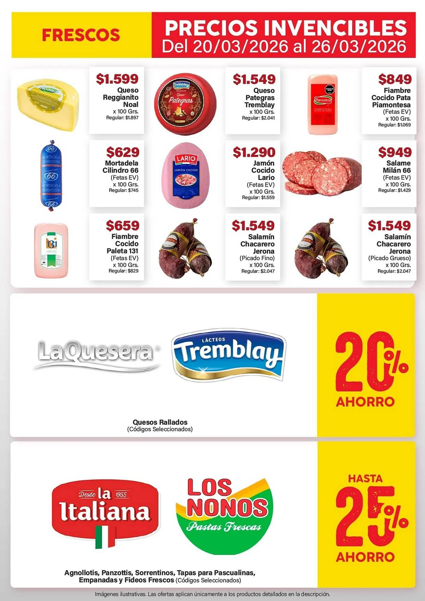 Ofertas de Catálogo Supermercados Aiello 20 de marzo al 26 de marzo 2026 - Página 4 del catálogo