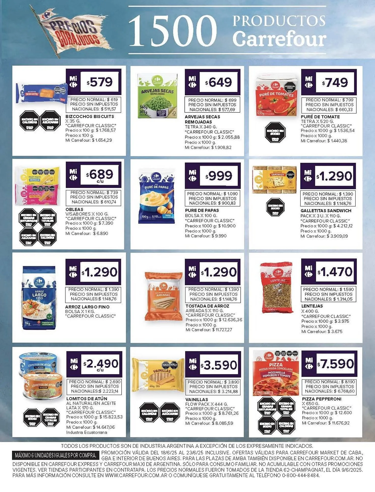 Ofertas de Catálogo Carrefour Market 19 de junio al 23 de junio 2025 - Página 9 del catálogo