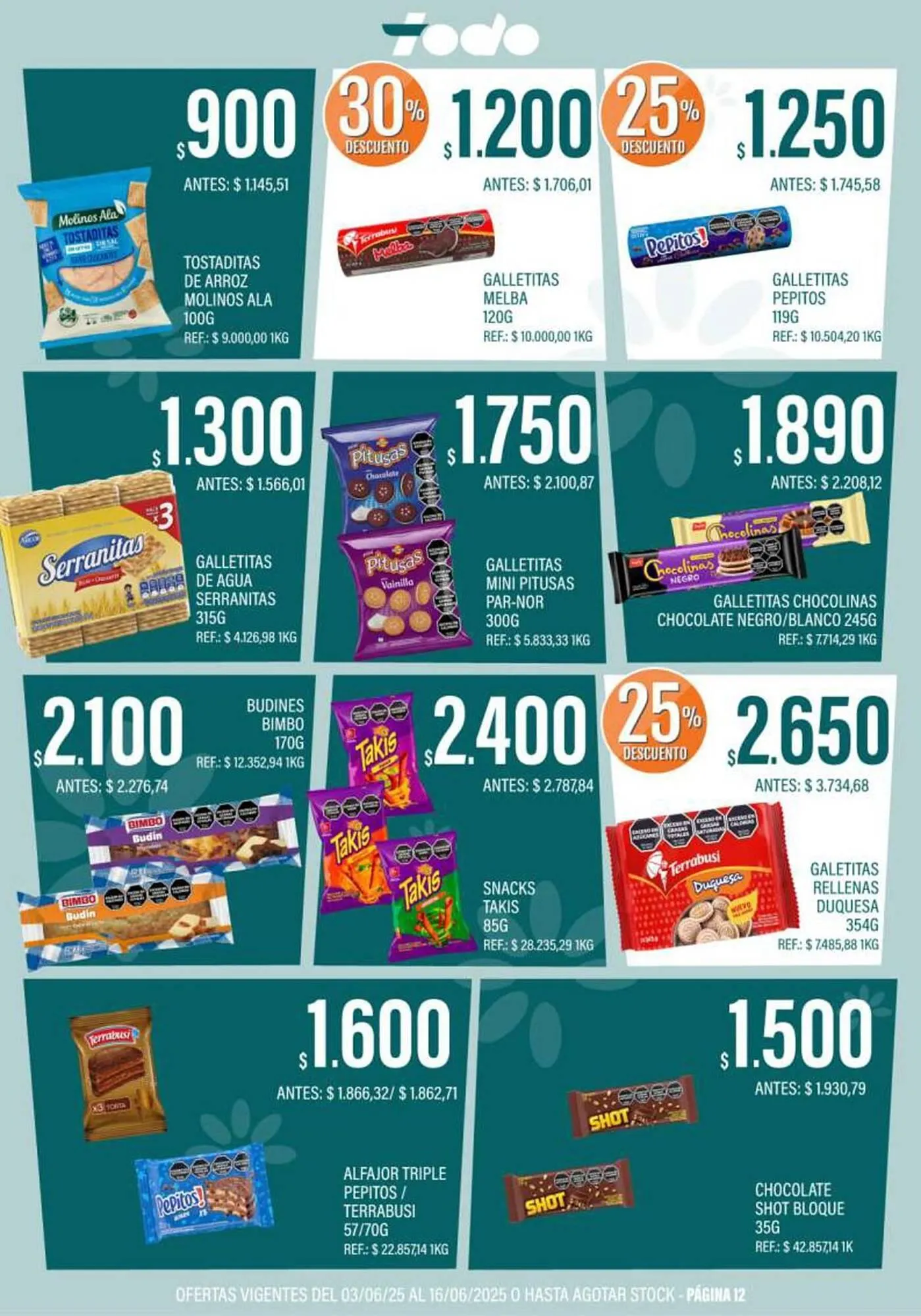 Ofertas de Catálogo Supermercados Todo 4 de junio al 16 de junio 2025 - Página 12 del catálogo