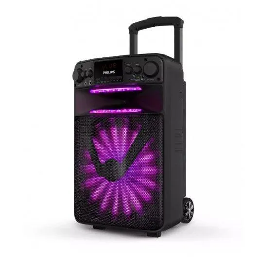 PHILIPS PARLANTE PORTATIL TAX-2706/77 PARTY SPEAKER BLUETOOTH 40W RMS
