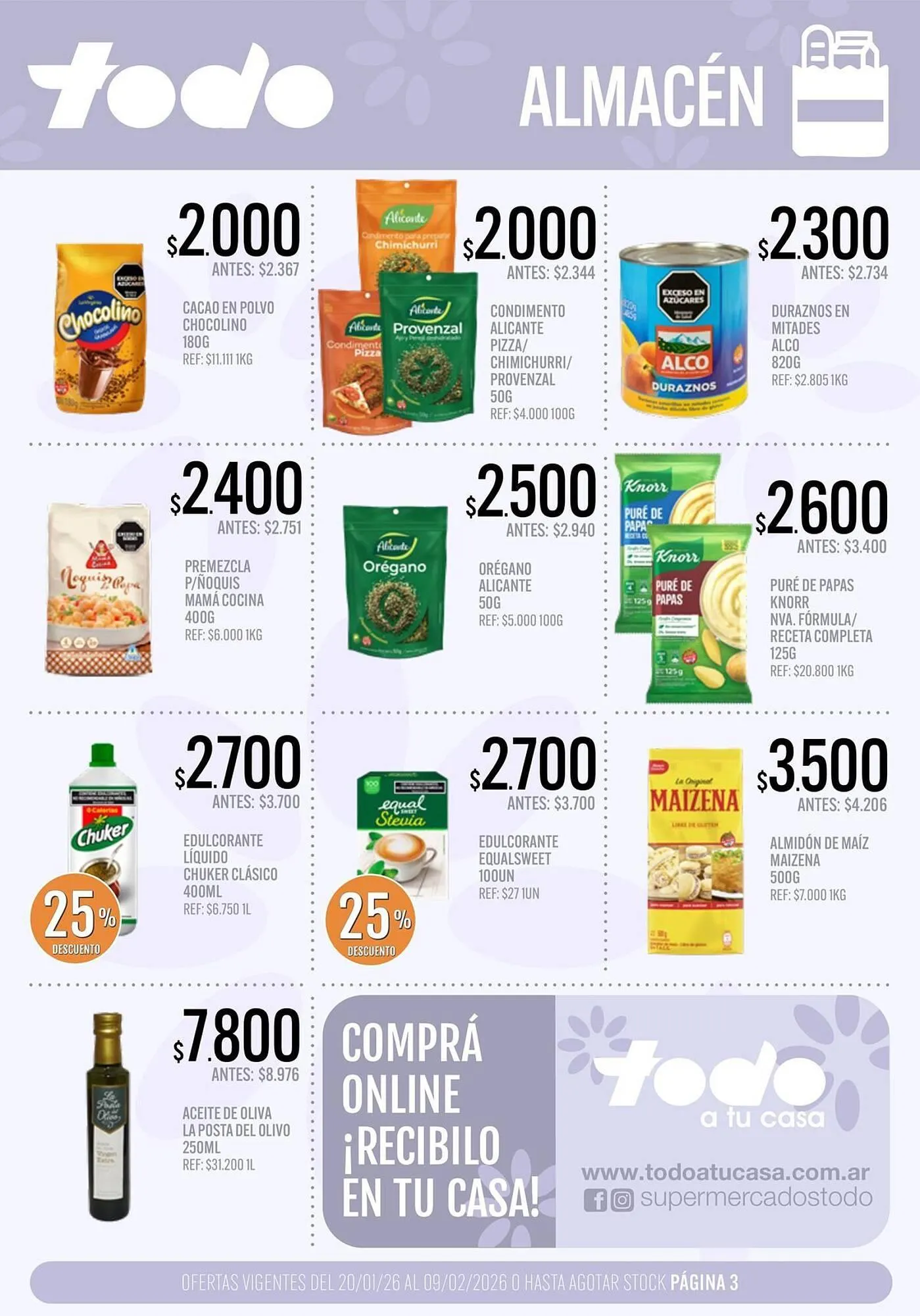 Ofertas de Catálogo Supermercados Todo 20 de enero al 9 de febrero 2026 - Página 3 del catálogo