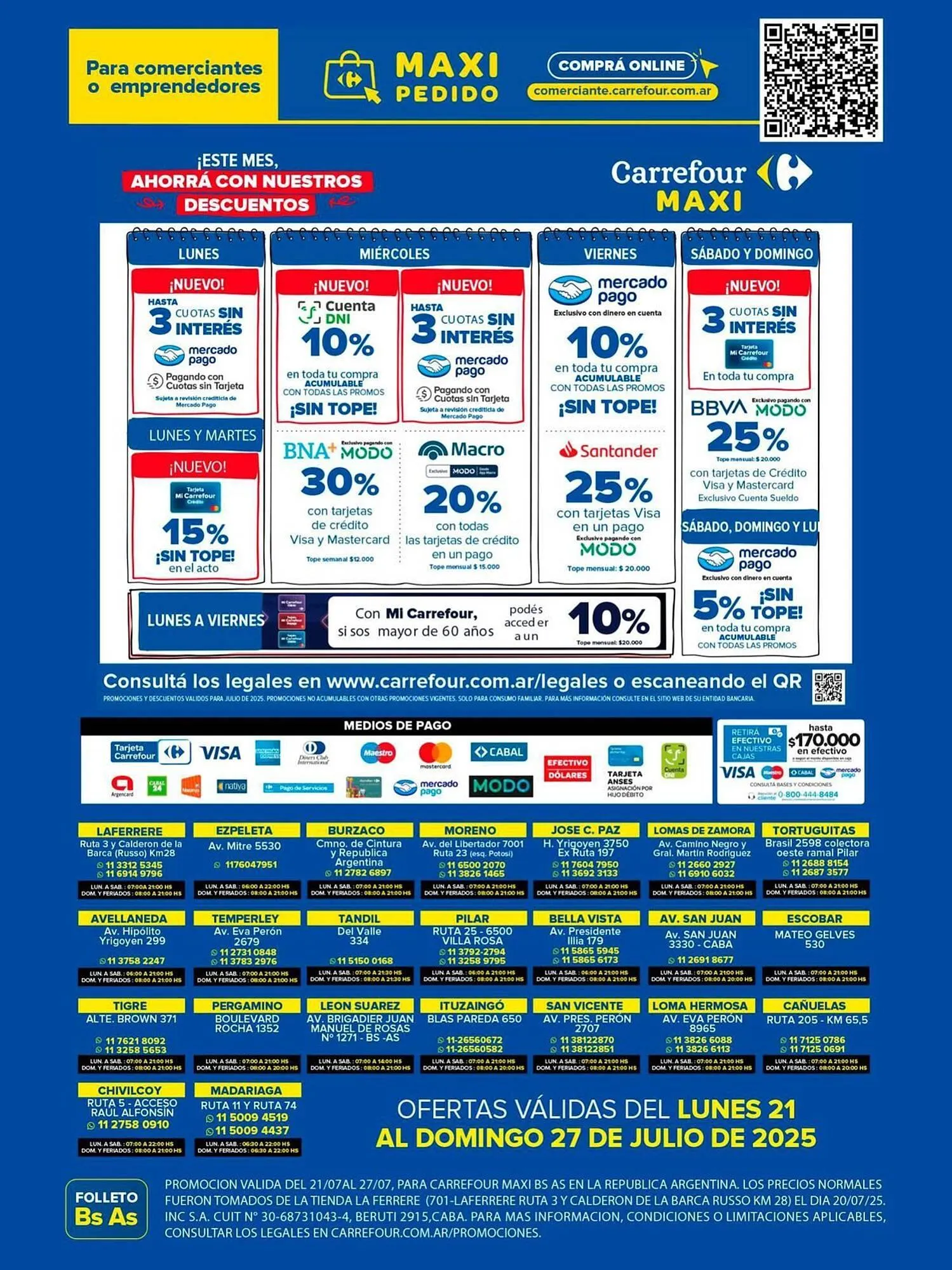 Ofertas de Catálogo Carrefour Maxi 21 de julio al 27 de julio 2025 - Página 25 del catálogo