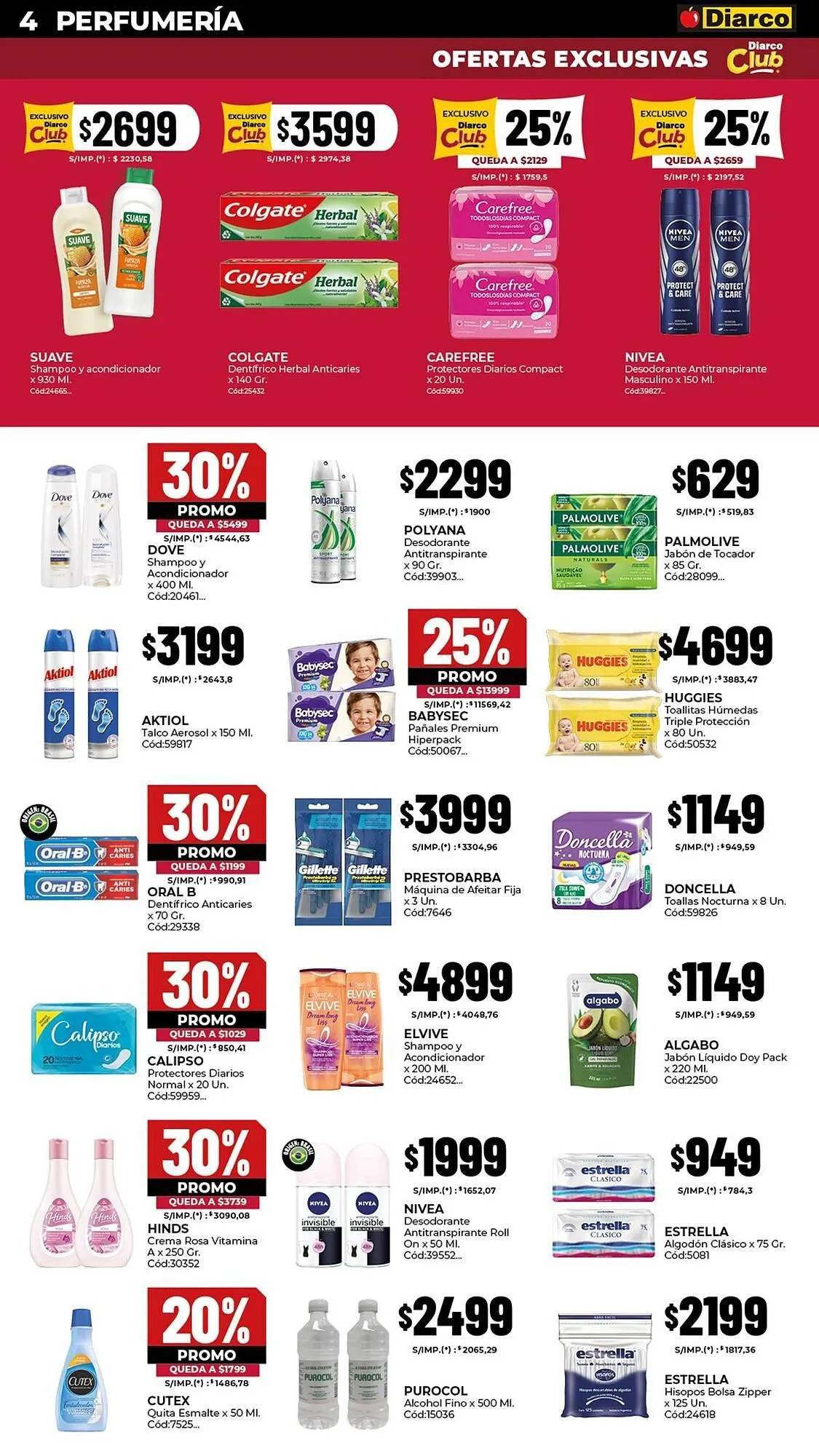 Ofertas de Catálogo Diarco 19 de enero al 23 de enero 2026 - Página 4 del catálogo