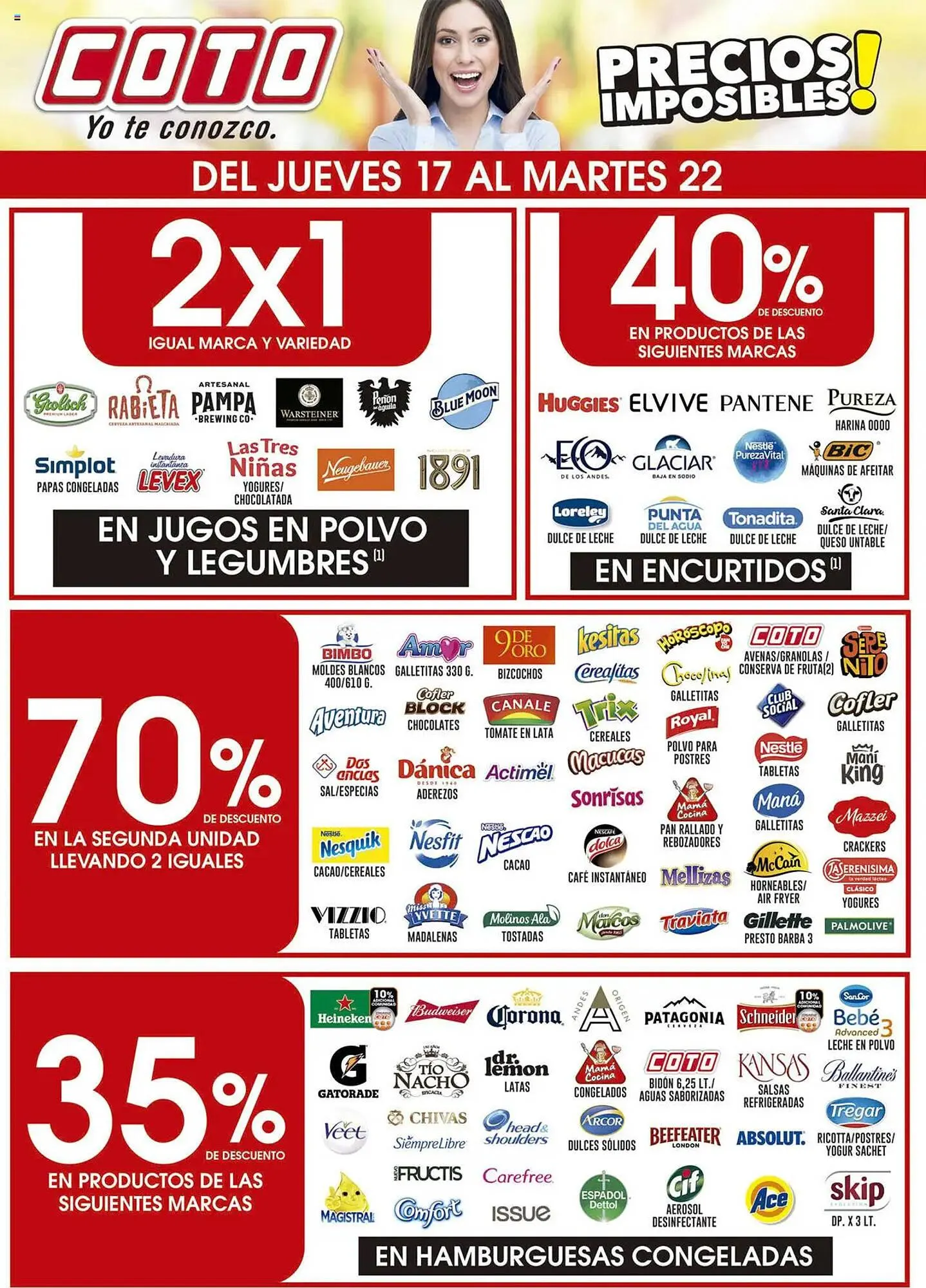Ofertas de Catálogo Coto 17 de julio al 22 de julio 2025 - Página 1 del catálogo
