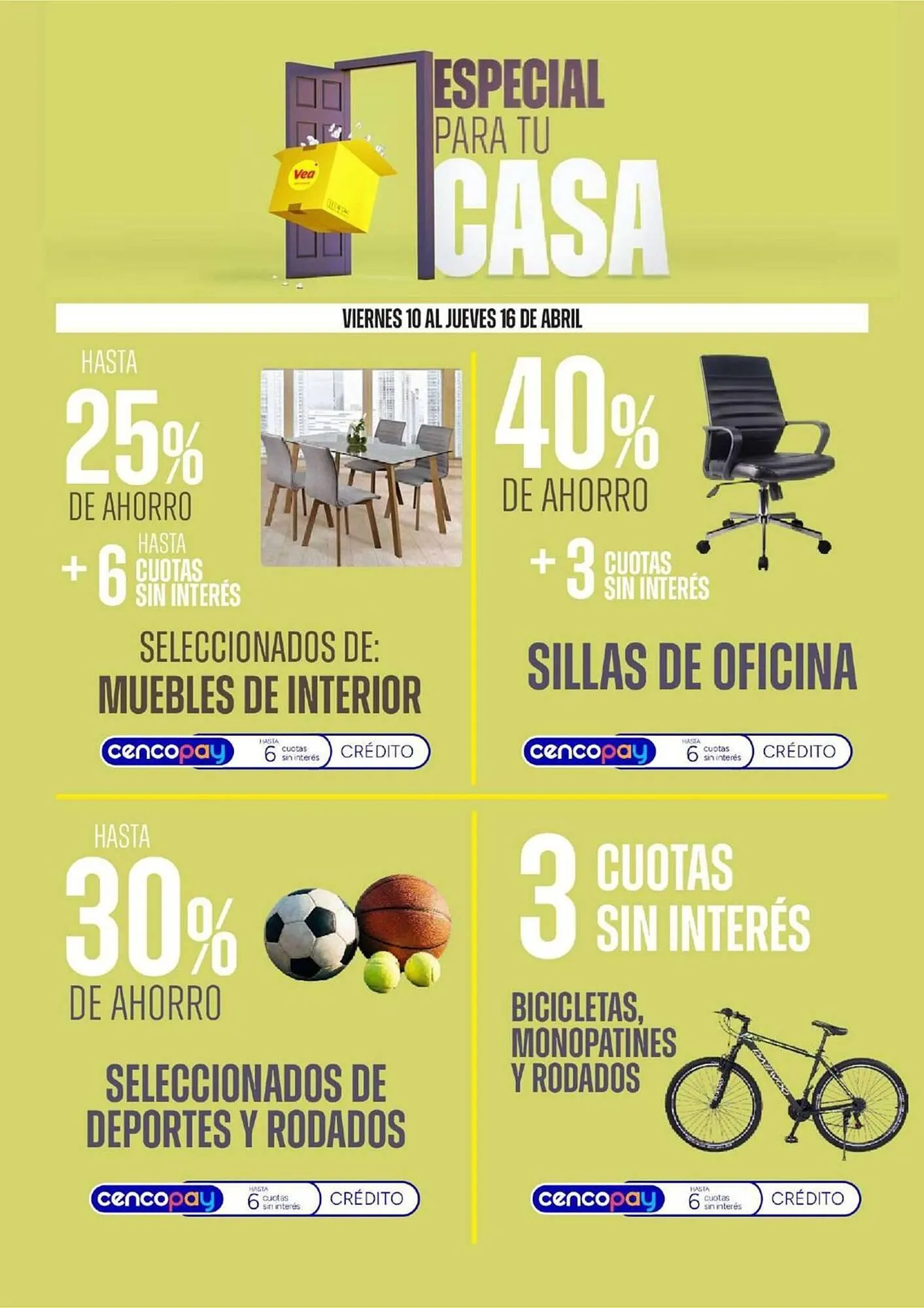 Ofertas de Catálogo Supermercados Vea 10 de abril al 15 de abril 2026 - Página 3 del catálogo