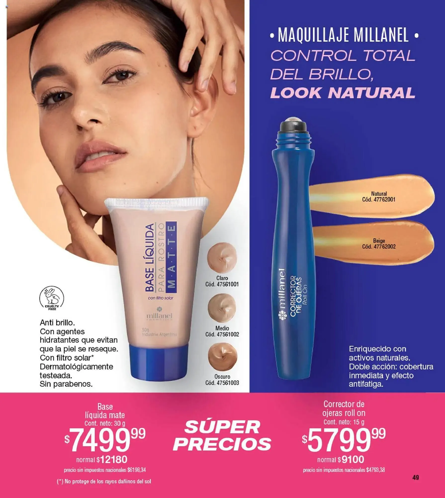 Ofertas de Catálogo Millanel Cosmética 27 de abril al 25 de mayo 2026 - Página 49 del catálogo
