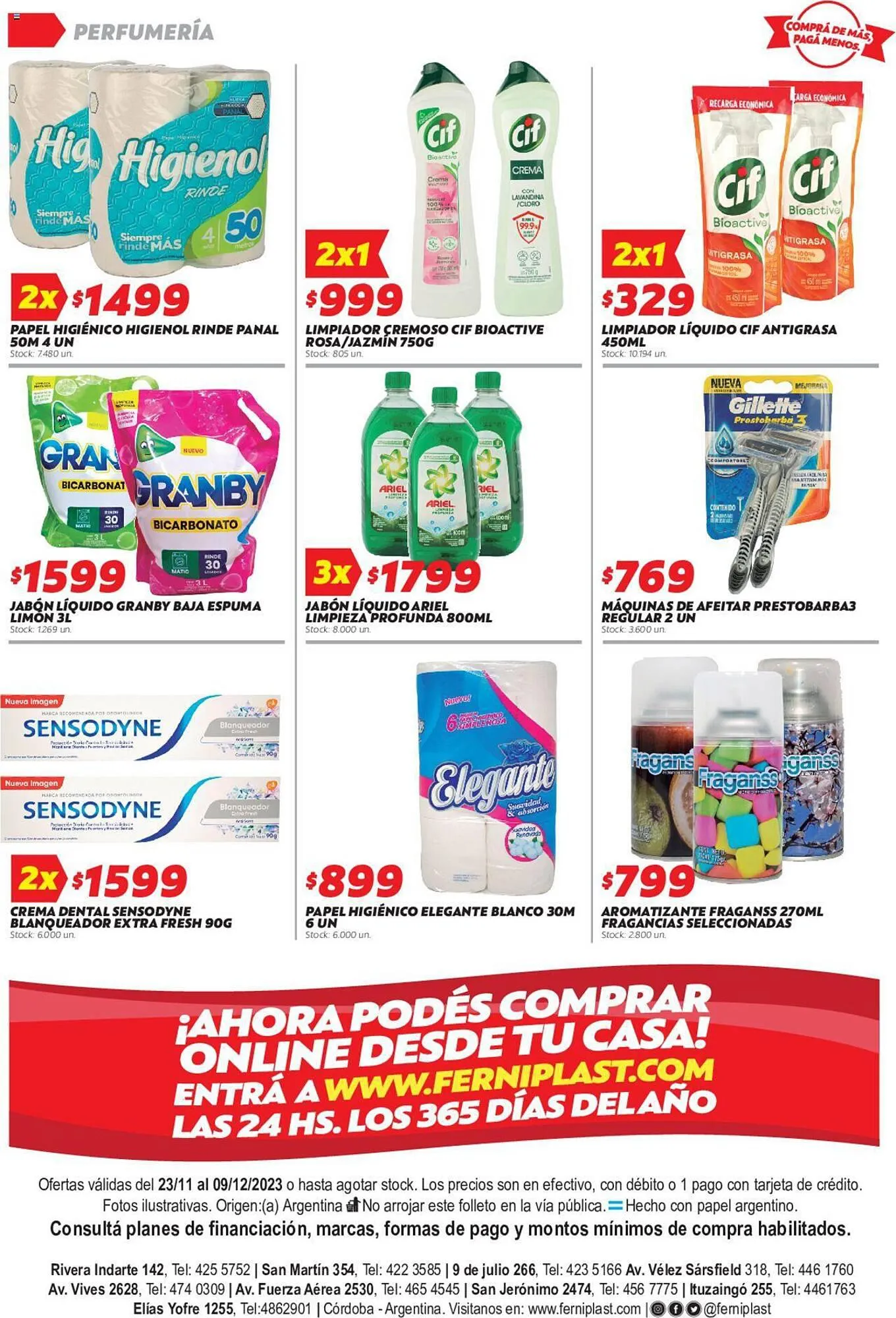 Ofertas de Catálogo Ferniplast 23 de noviembre al 9 de diciembre 2023 - Página 8 del catálogo