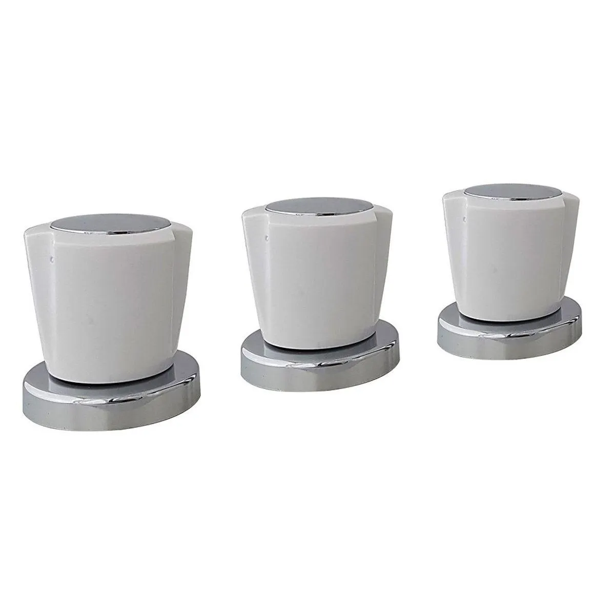 Grifería Bidet Básica Blanco Plus Peirano