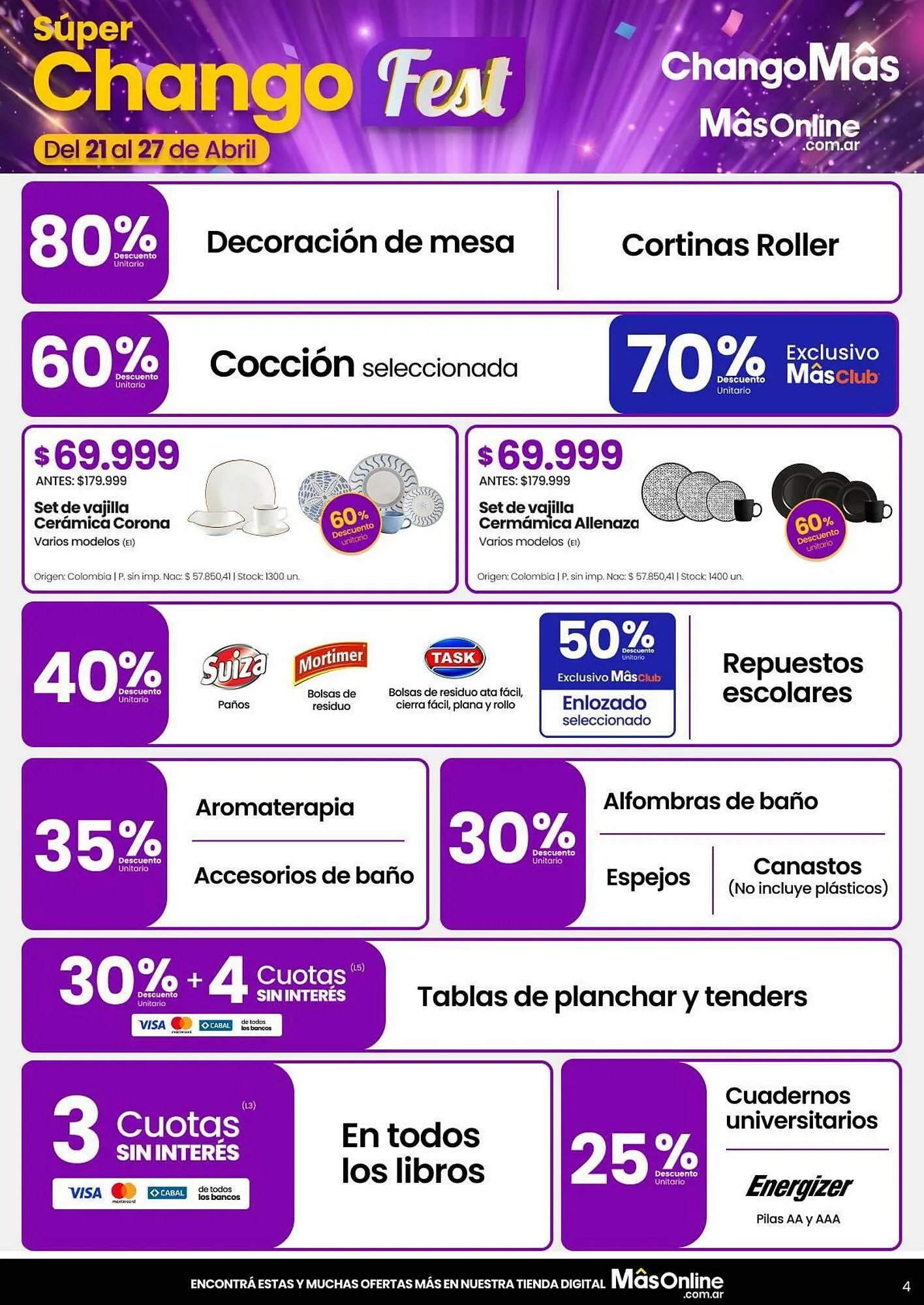 Ofertas de Catálogo Punto Mayorista 21 de abril al 27 de abril 2026 - Página 4 del catálogo