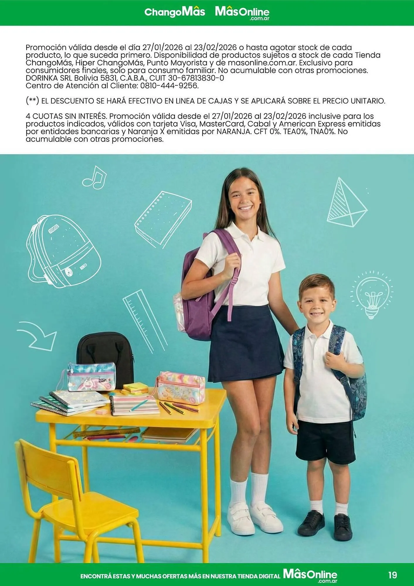 Ofertas de Catálogo Changomas 30 de enero al 23 de febrero 2026 - Página 20 del catálogo