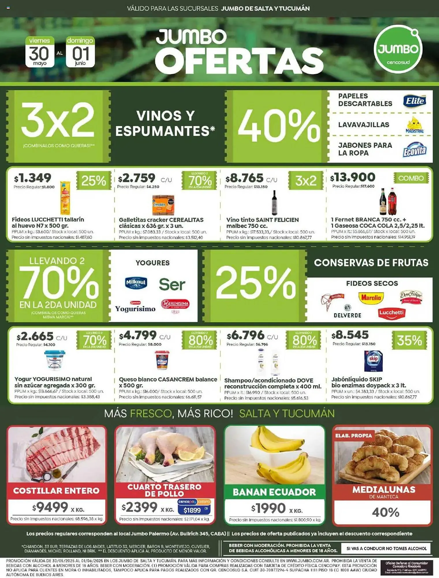 Ofertas de Catálogo Jumbo 30 de mayo al 2 de junio 2025 - Página 1 del catálogo