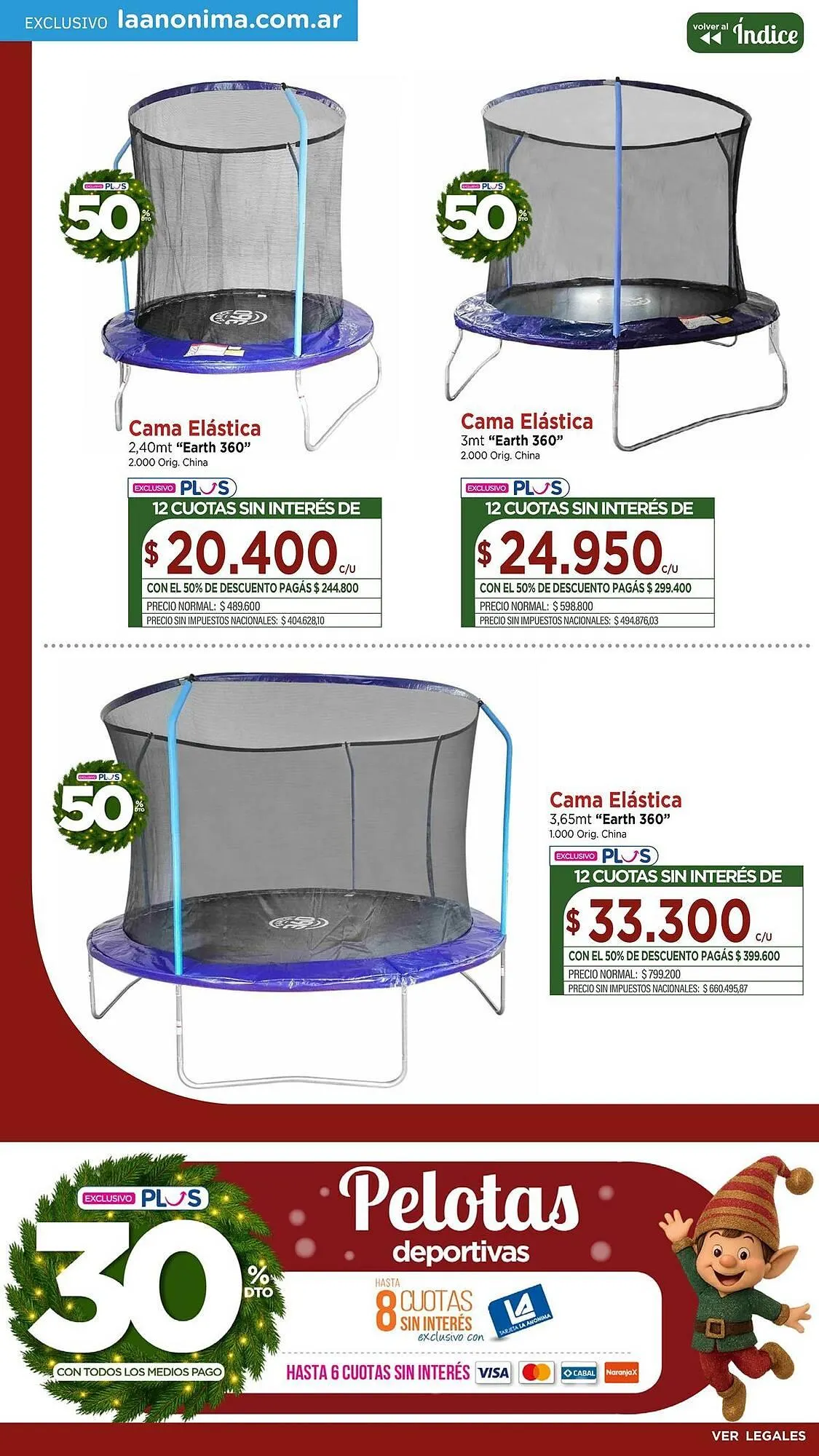 Ofertas de Catálogo La Anonima 12 de diciembre al 25 de diciembre 2025 - Página 21 del catálogo