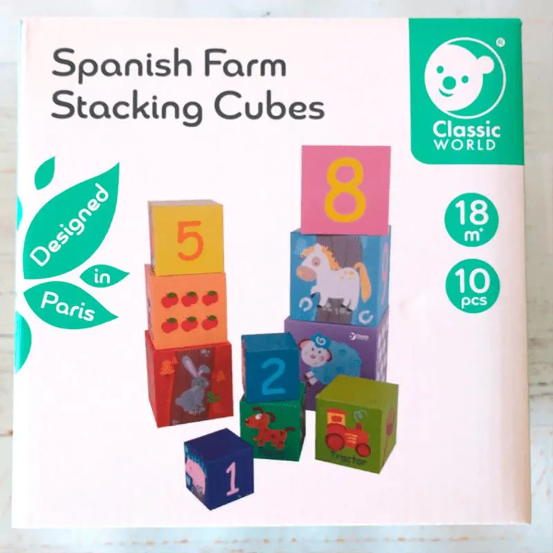 Cubos Apilables De La Granja