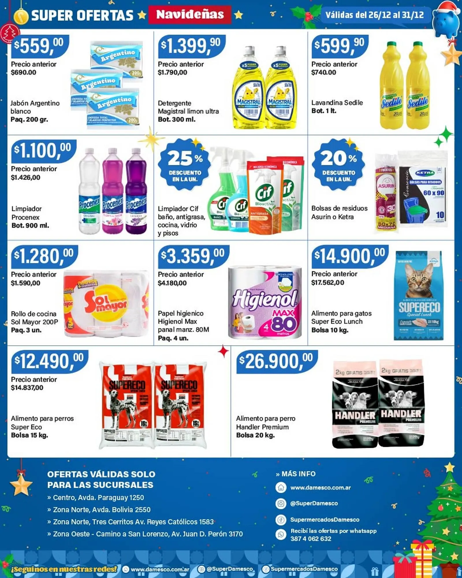 Ofertas de Catálogo Supermercados Damesco 26 de diciembre al 31 de diciembre 2025 - Página 8 del catálogo