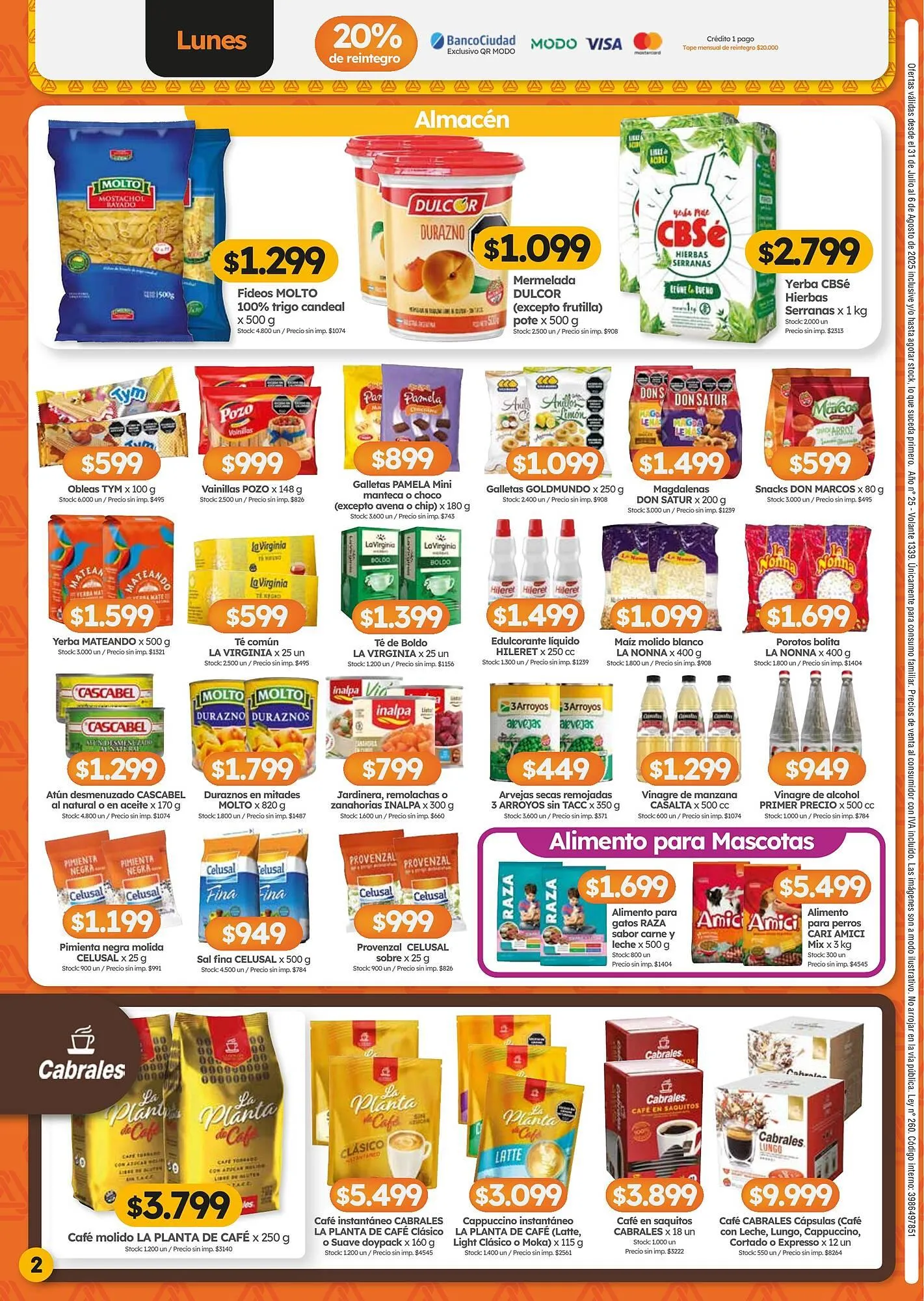 Ofertas de Catálogo Cordiez 31 de julio al 6 de agosto 2025 - Página 2 del catálogo