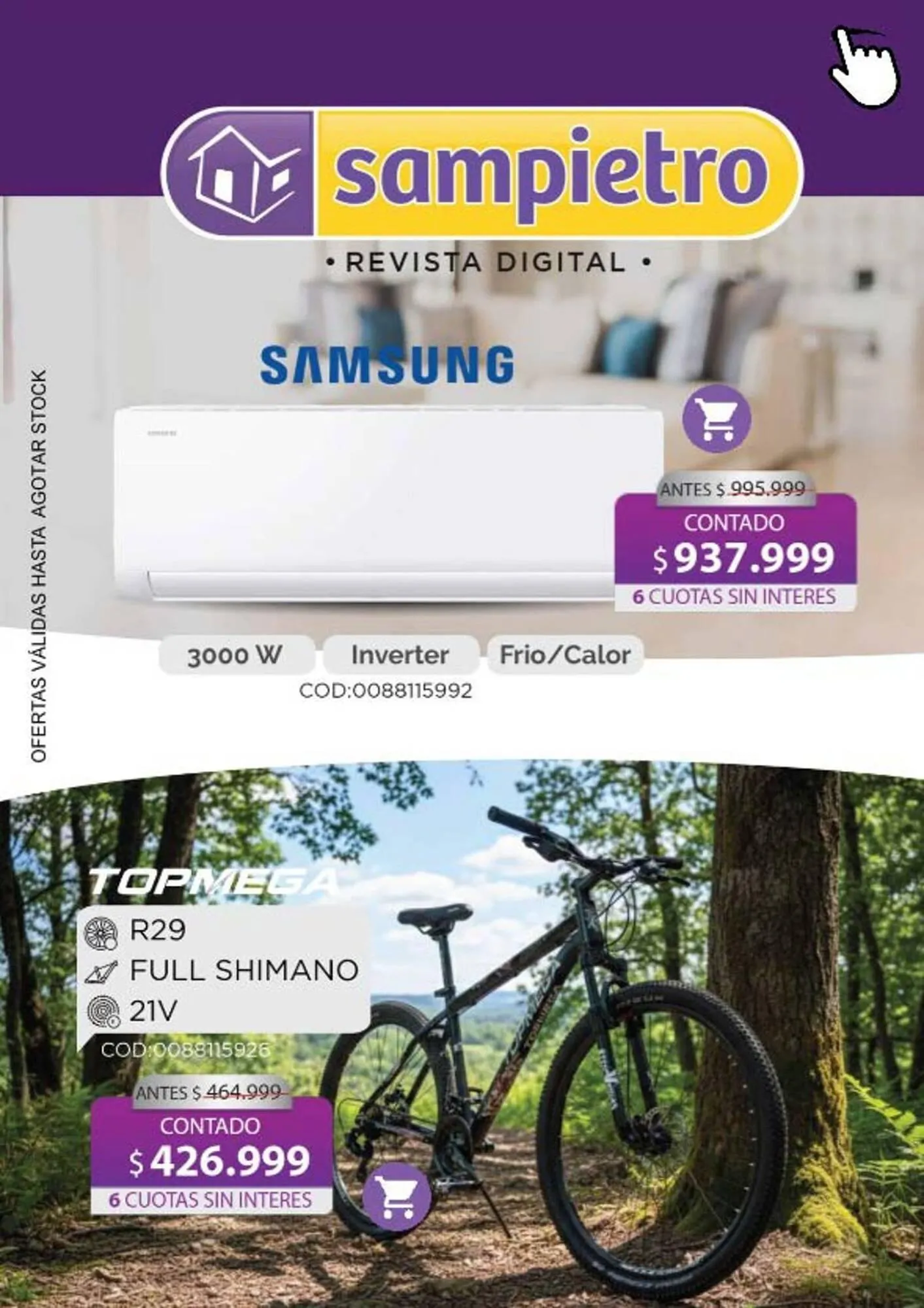 Ofertas de Catálogo Sampietro 14 de enero al 31 de enero 2026 - Página 1 del catálogo