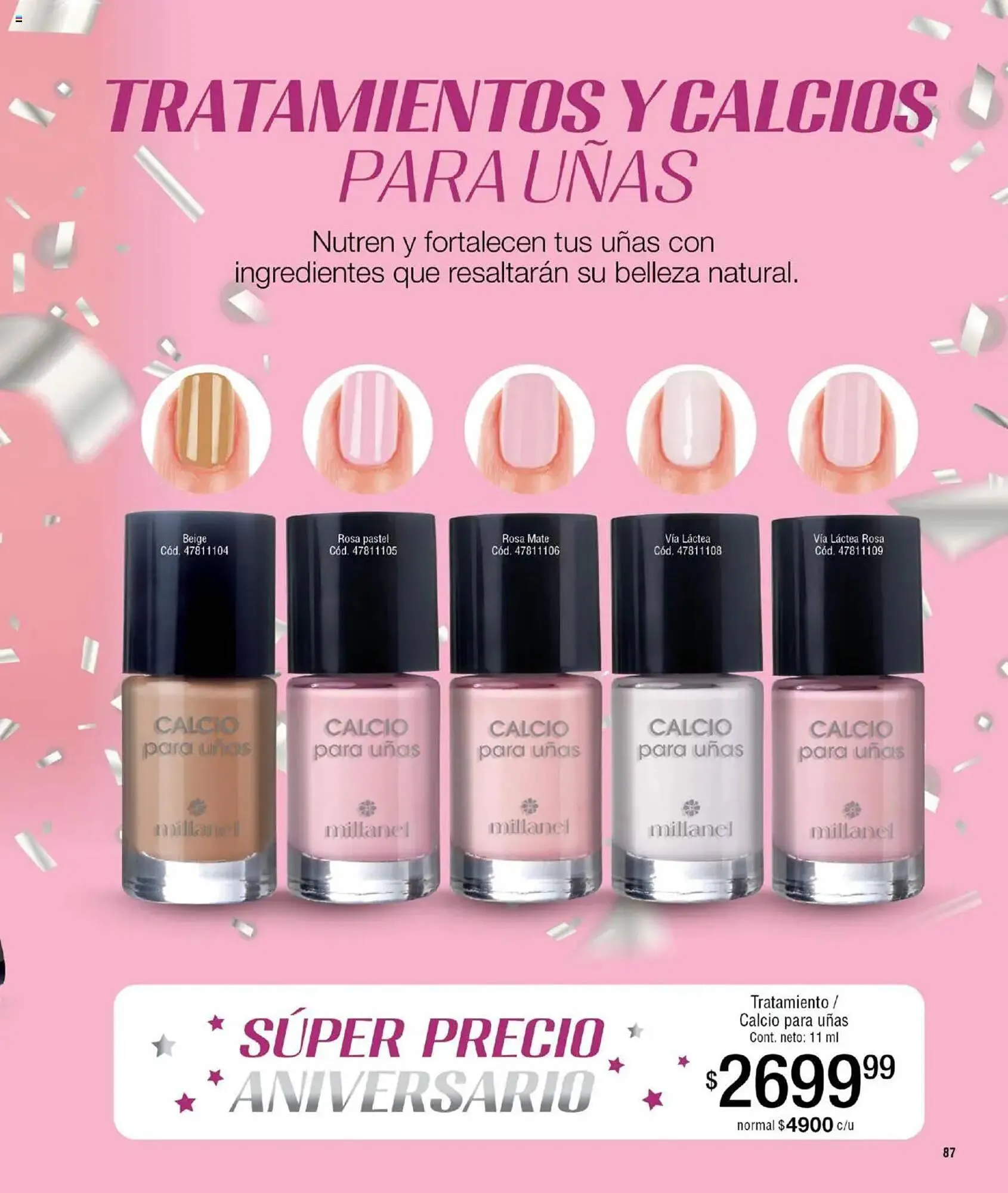 Ofertas de Catálogo Millanel Cosmética 31 de marzo al 27 de abril 2025 - Página 87 del catálogo