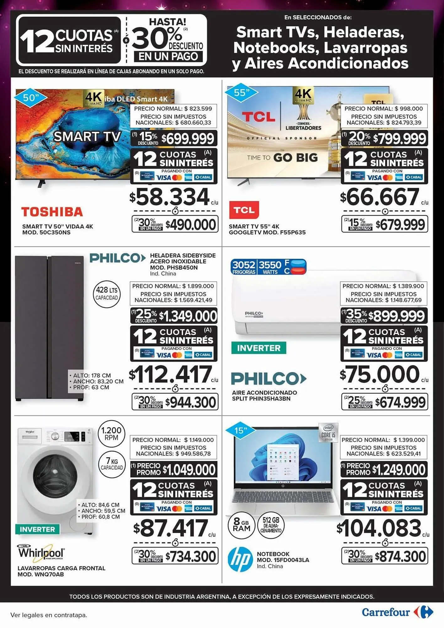 Ofertas de Catálogo Carrefour 18 de septiembre al 25 de septiembre 2025 - Página 2 del catálogo