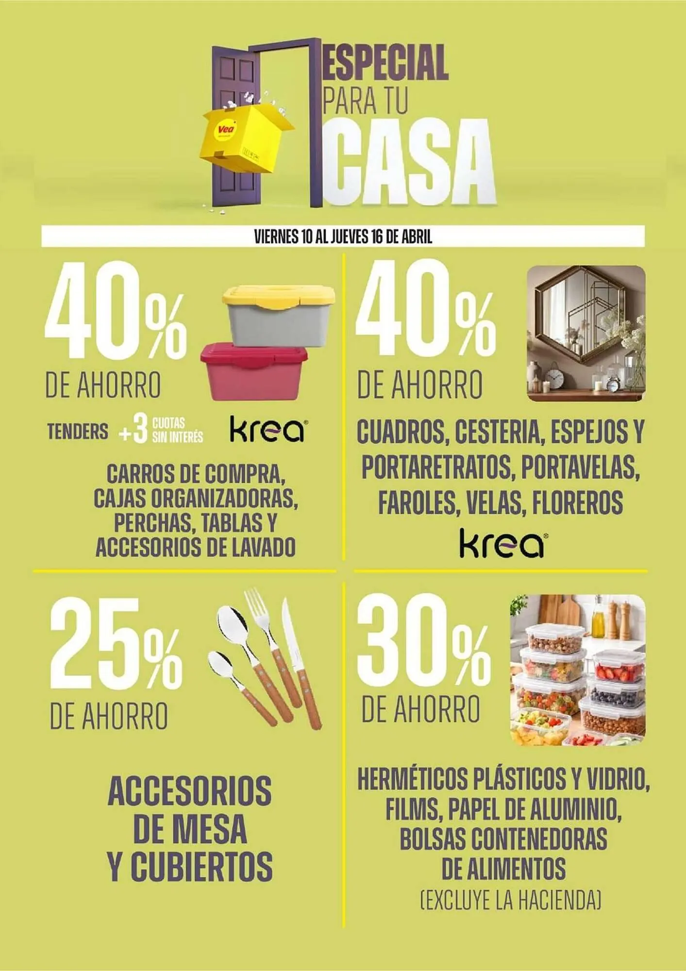 Ofertas de Catálogo Supermercados Vea 10 de abril al 15 de abril 2026 - Página 8 del catálogo